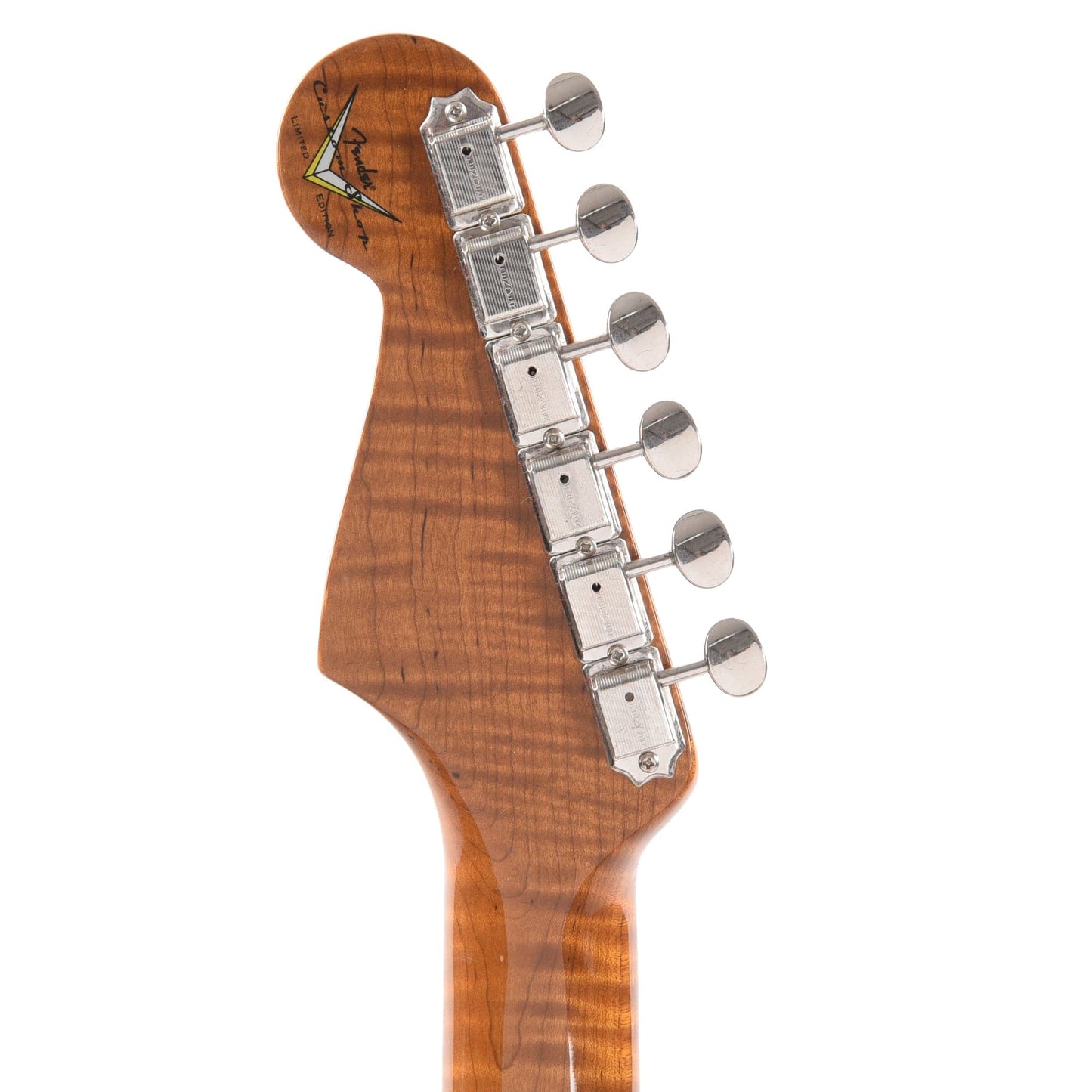 Fender Custom Shop 2023 Limited Edition Roasted '50s Stratocaster Deluxe Closet Classic Faded Aged Tahitian Coral Electric Guitars / Solid Body