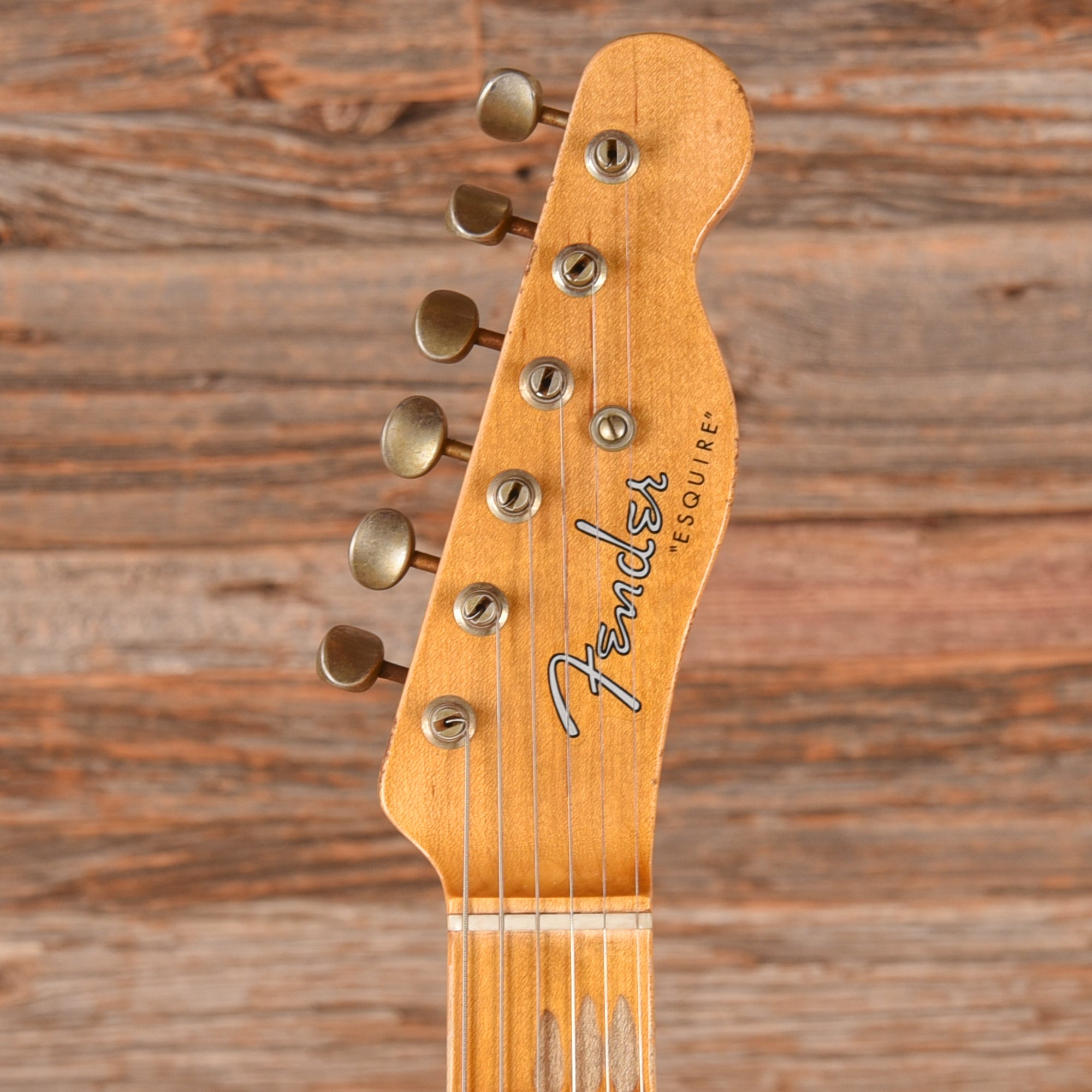Fender Custom Shop '50 Double Esquire Heavy Relic Blonde 2024 Electric Guitars / Solid Body