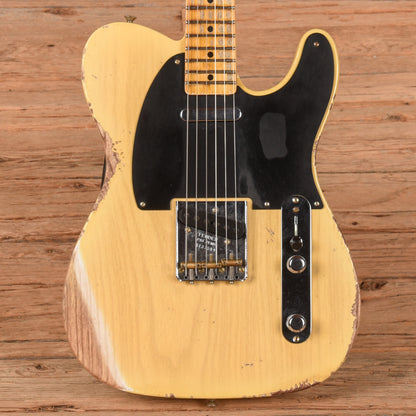 Fender Custom Shop '50 Double Esquire Heavy Relic Blonde 2024 Electric Guitars / Solid Body