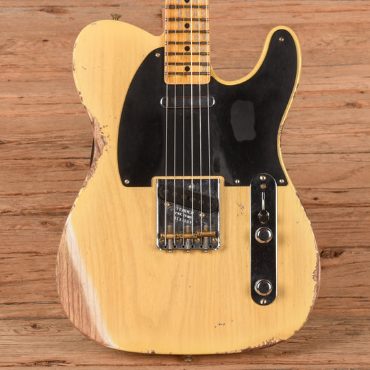 Fender Custom Shop '50 Double Esquire Heavy Relic Blonde 2024 Electric Guitars / Solid Body