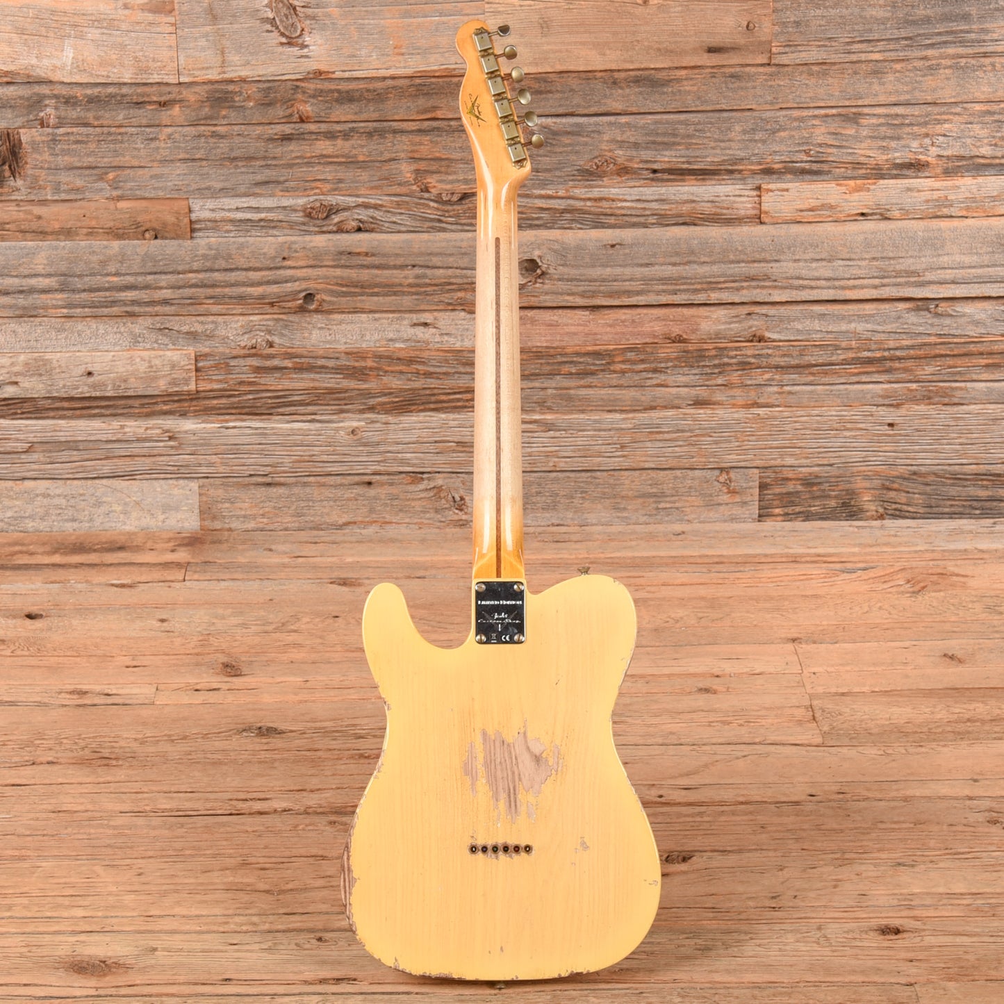 Fender Custom Shop '50 Double Esquire Heavy Relic Blonde 2024 Electric Guitars / Solid Body
