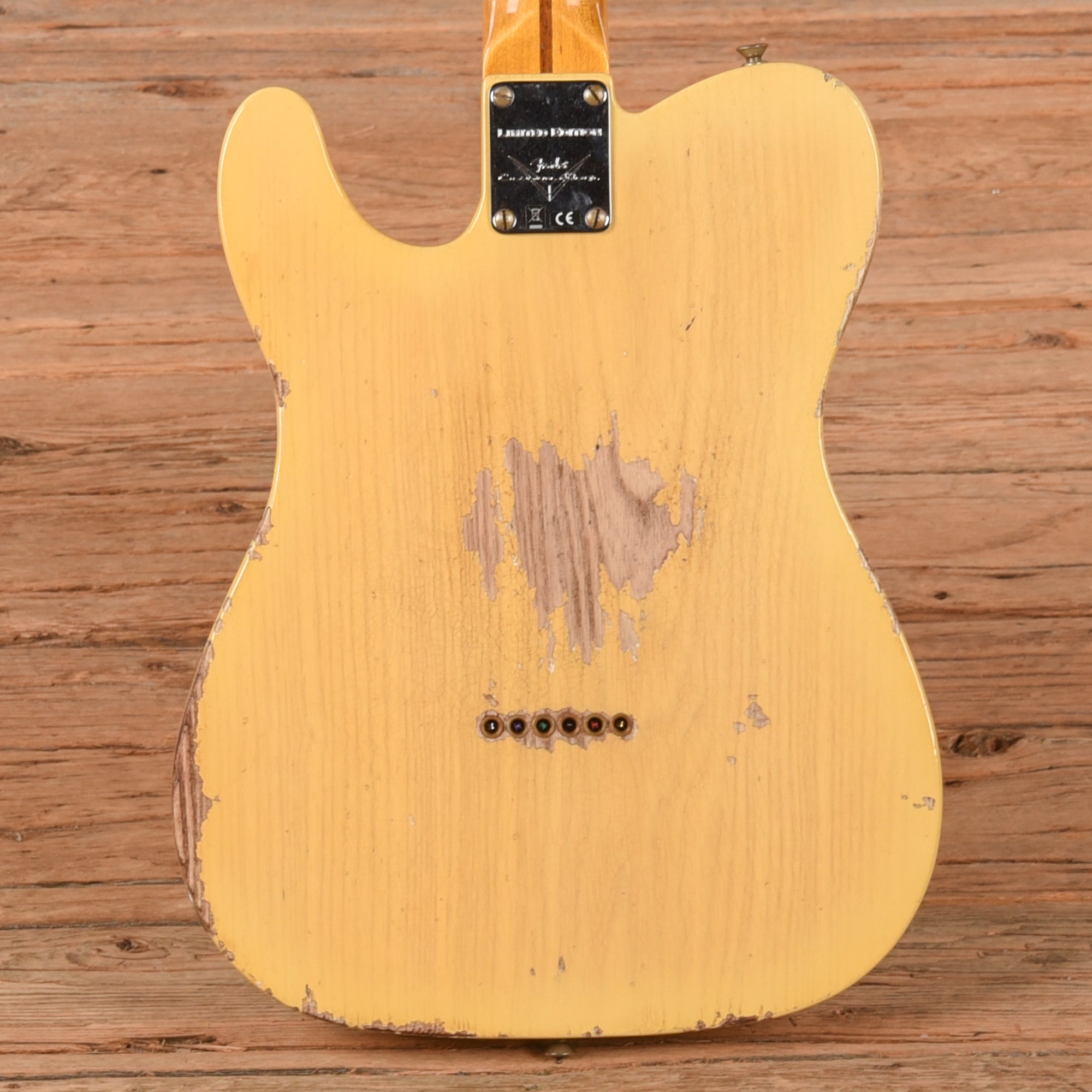 Fender Custom Shop '50 Double Esquire Heavy Relic Blonde 2024 Electric Guitars / Solid Body