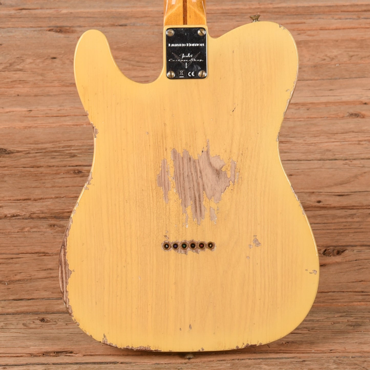 Fender Custom Shop '50 Double Esquire Heavy Relic Blonde 2024 Electric Guitars / Solid Body