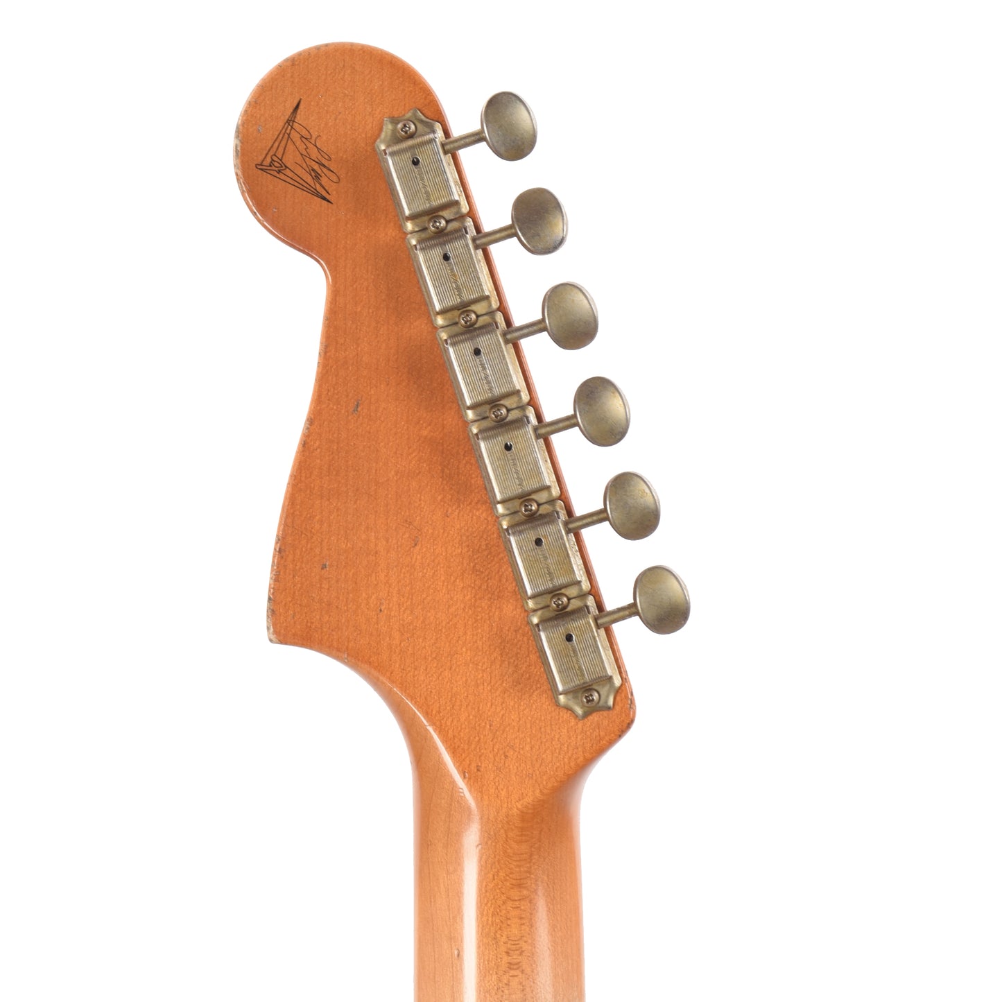 Fender Custom Shop '50s 250K Jazzmaster Relic Faded Aged Sonic Blue Master Built by Levi Perry Electric Guitars / Solid Body