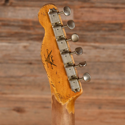Fender Custom Shop 50s Pine Esquire Super Heavy Relic Butterscotch Blonde 2022 Electric Guitars / Solid Body