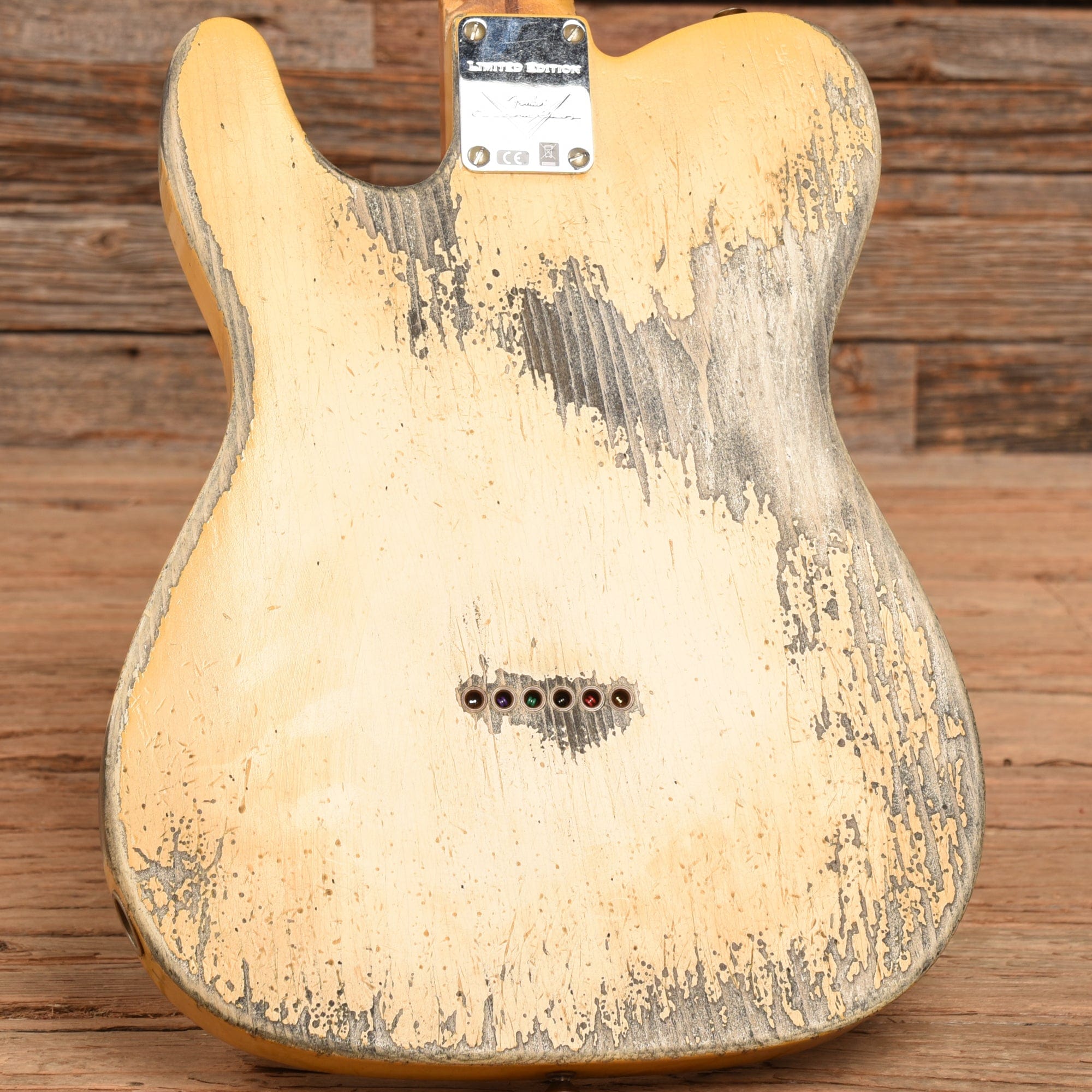 Fender Custom Shop 50s Pine Esquire Super Heavy Relic Butterscotch Blonde 2022 Electric Guitars / Solid Body