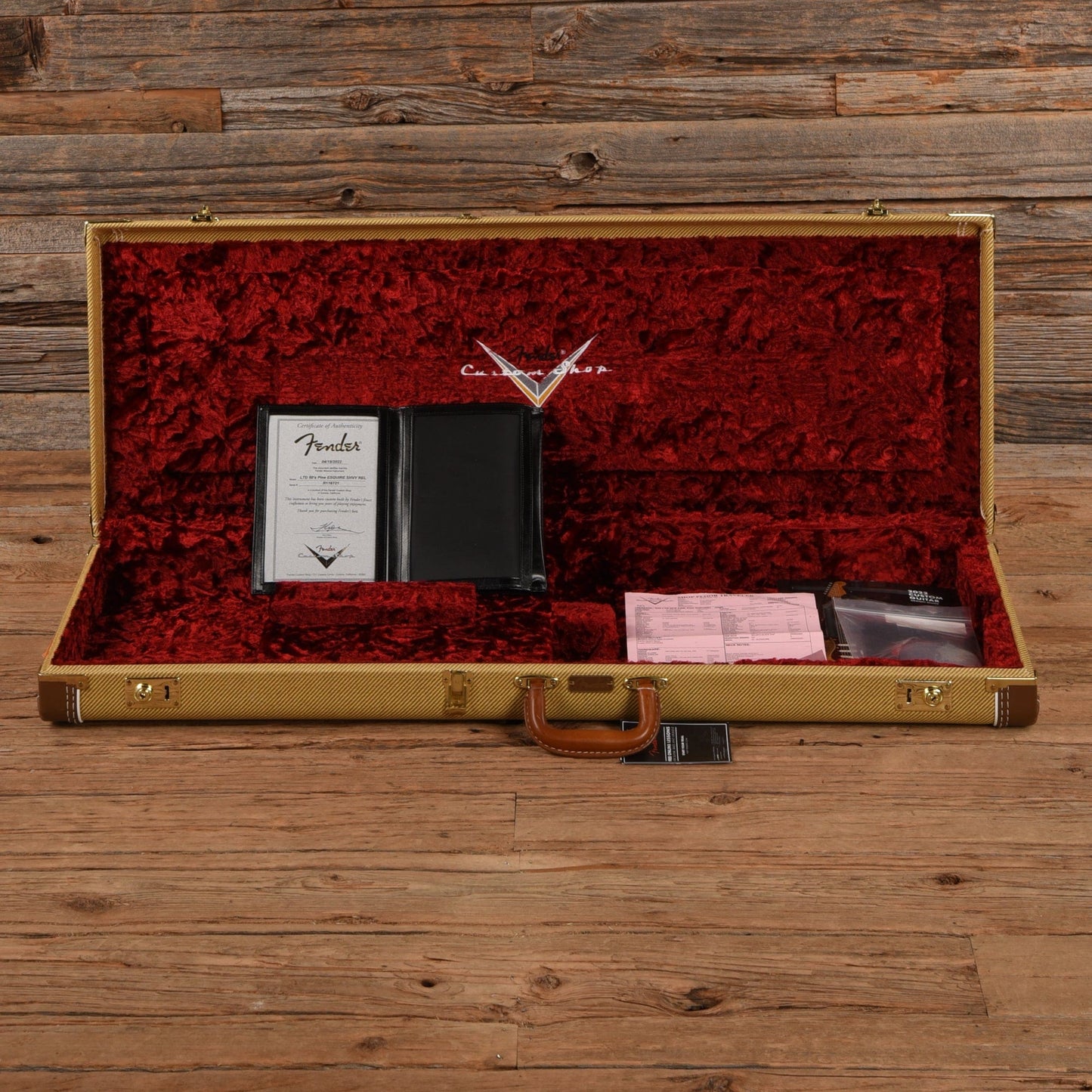 Fender Custom Shop 50s Pine Esquire Super Heavy Relic Butterscotch Blonde 2022 Electric Guitars / Solid Body