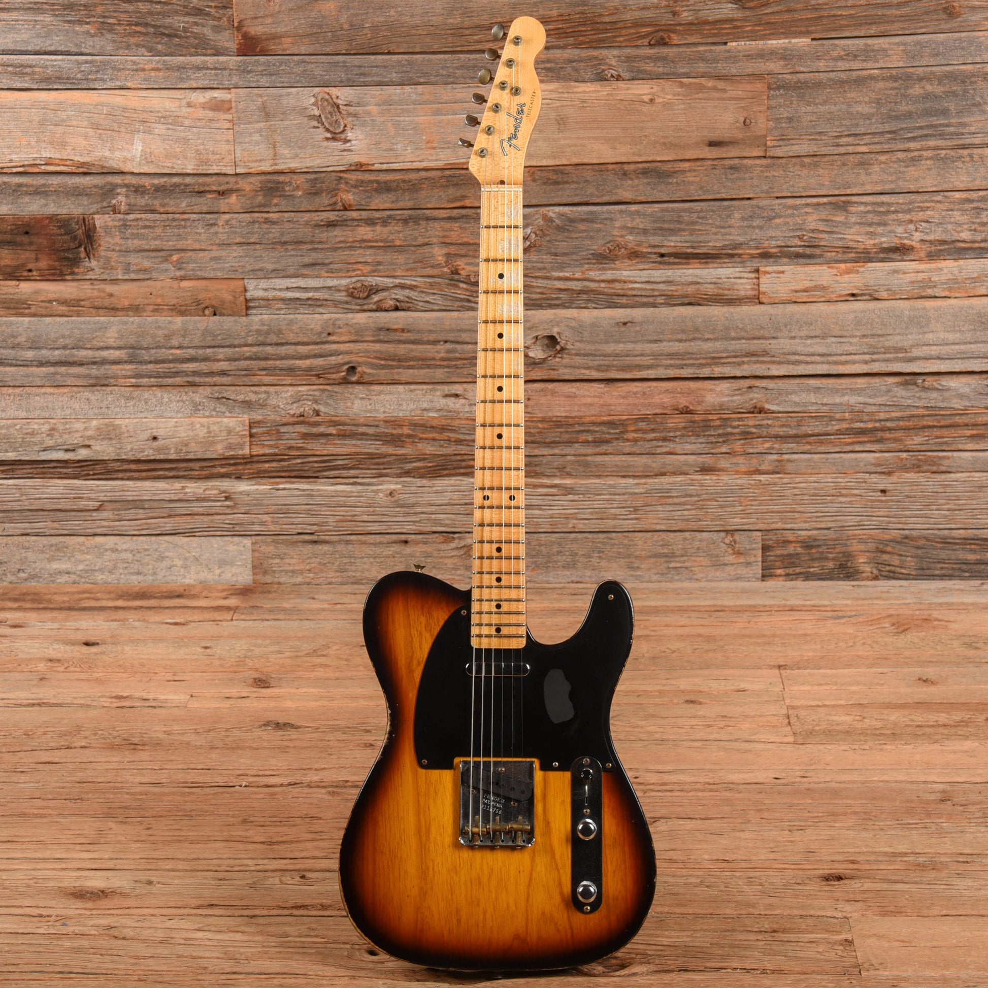 Fender Custom Shop 50s Reissue Telecaster Relic 2-Color Sunburst 2022 Electric Guitars / Solid Body