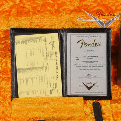 Fender Custom Shop 50s Reissue Telecaster Relic 2-Color Sunburst 2022 Electric Guitars / Solid Body