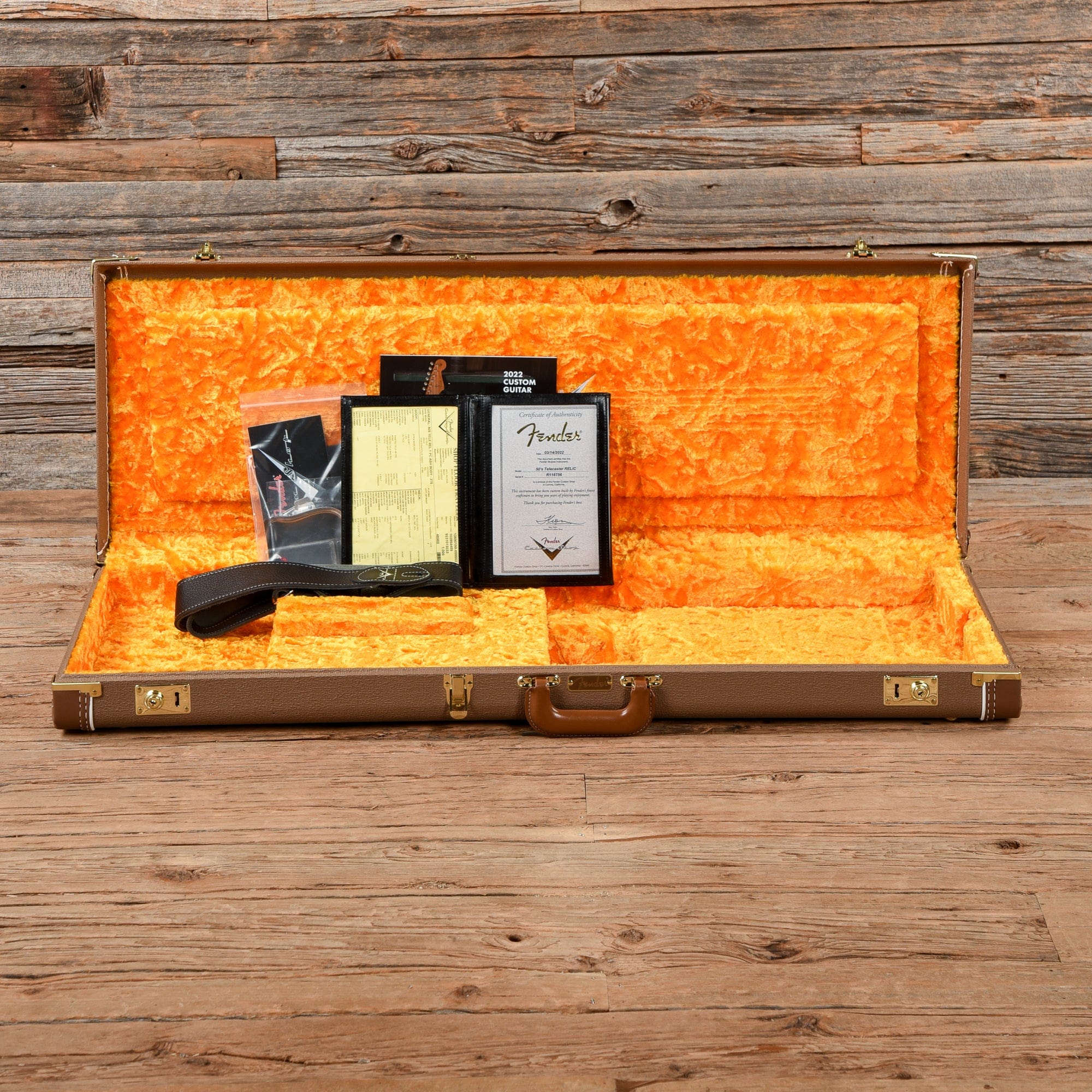 Fender Custom Shop '50s Reissue Telecaster Relic 2-Color Sunburst 2022 Electric Guitars / Solid Body