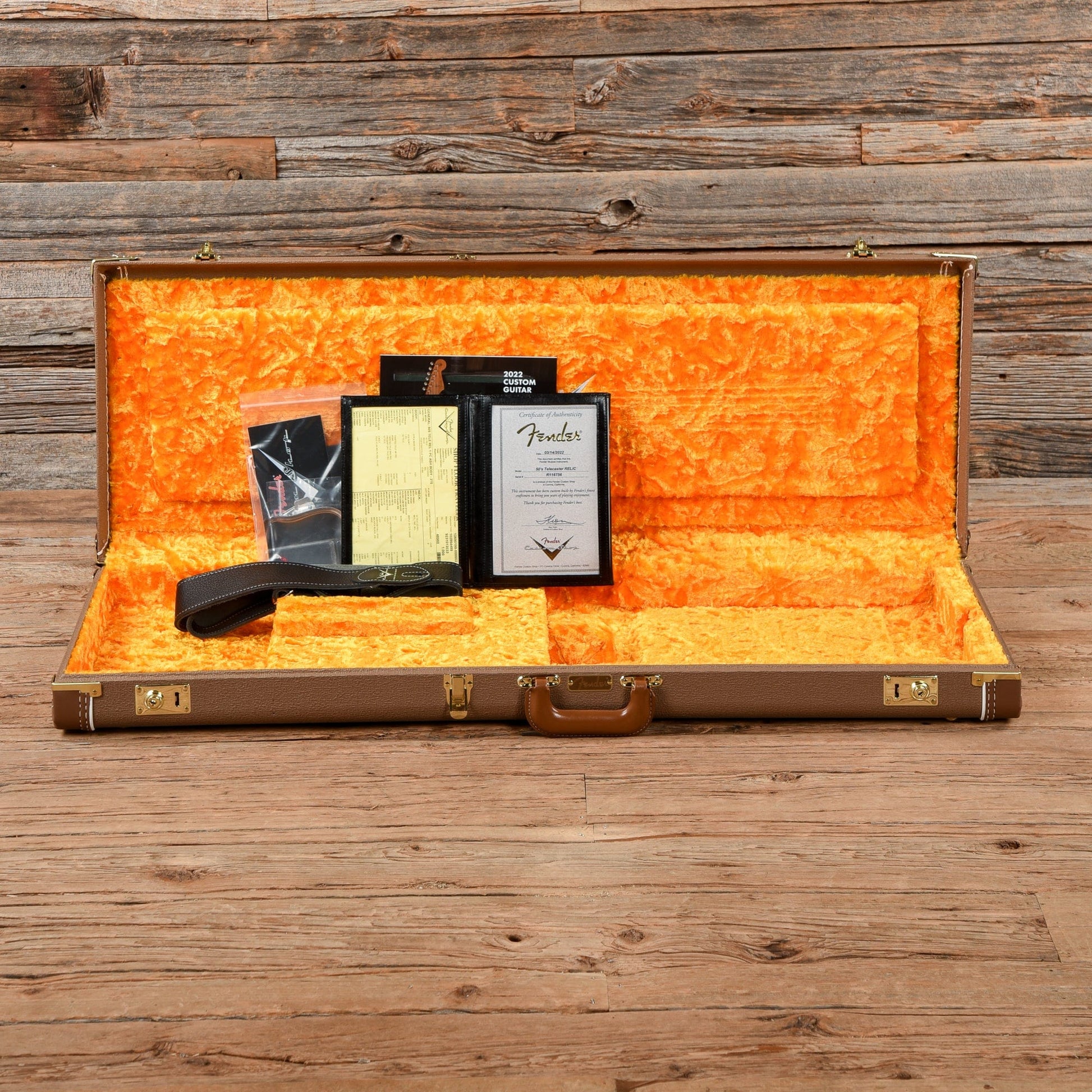 Fender Custom Shop '50s Reissue Telecaster Relic 2-Color Sunburst 2022 Electric Guitars / Solid Body