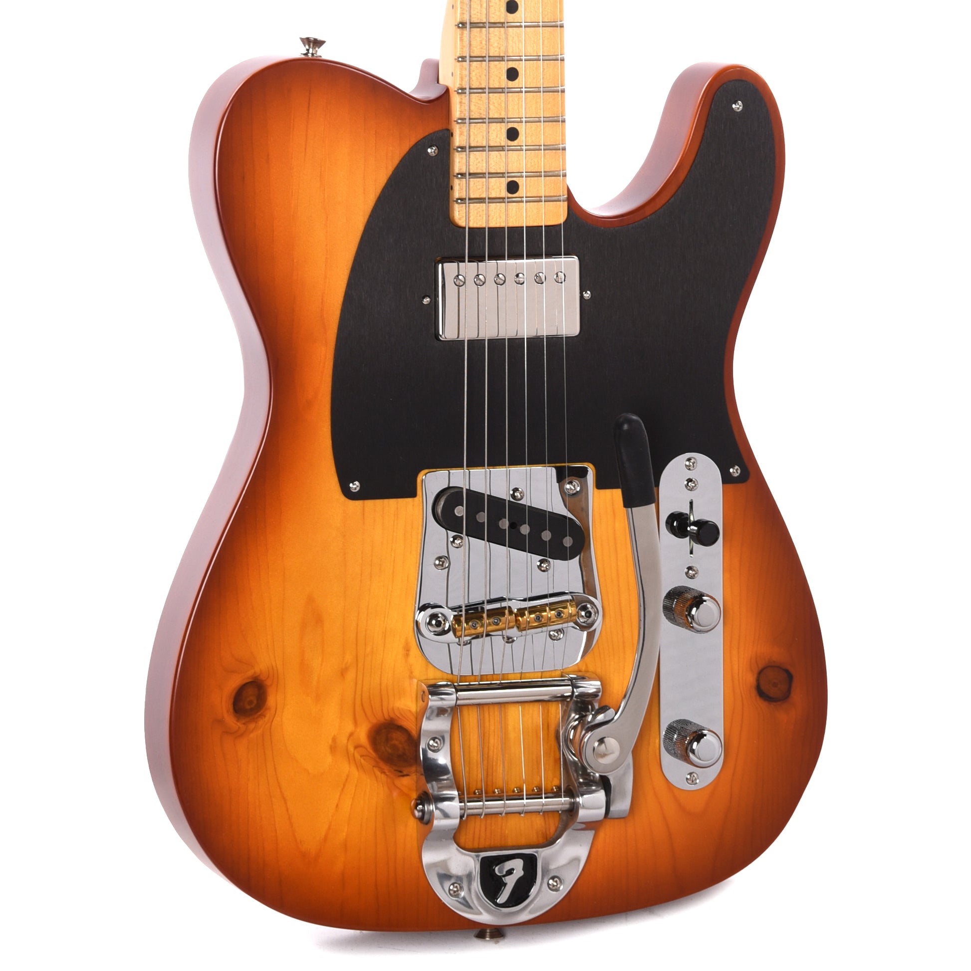 Fender Custom Shop '50s Telecaster NOS Tobacco Sunburst Master Built by Jason Smith w/Knotty Pine Top Electric Guitars / Solid Body