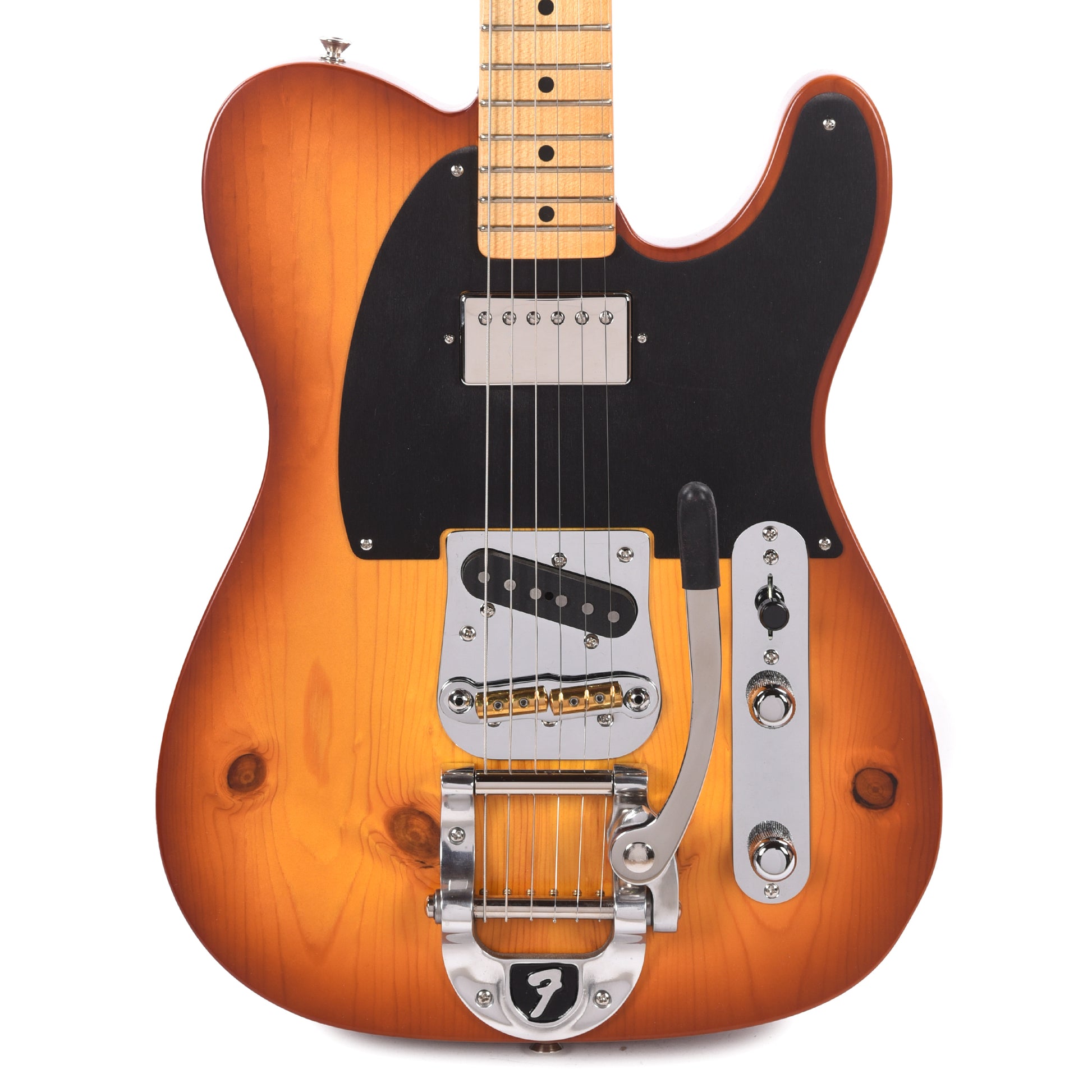 Fender Custom Shop '50s Telecaster NOS Tobacco Sunburst Master Built by Jason Smith w/Knotty Pine Top Electric Guitars / Solid Body