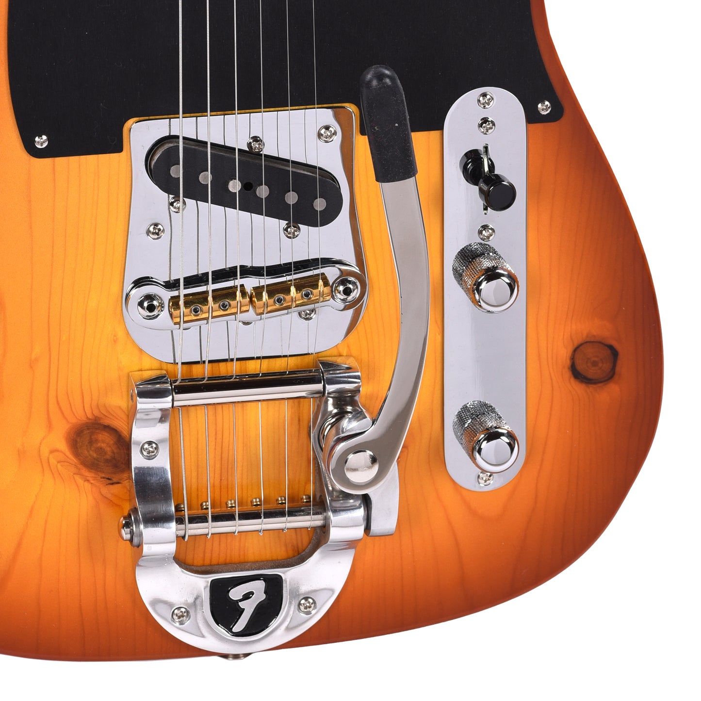 Fender Custom Shop '50s Telecaster NOS Tobacco Sunburst Master Built by Jason Smith w/Knotty Pine Top Electric Guitars / Solid Body