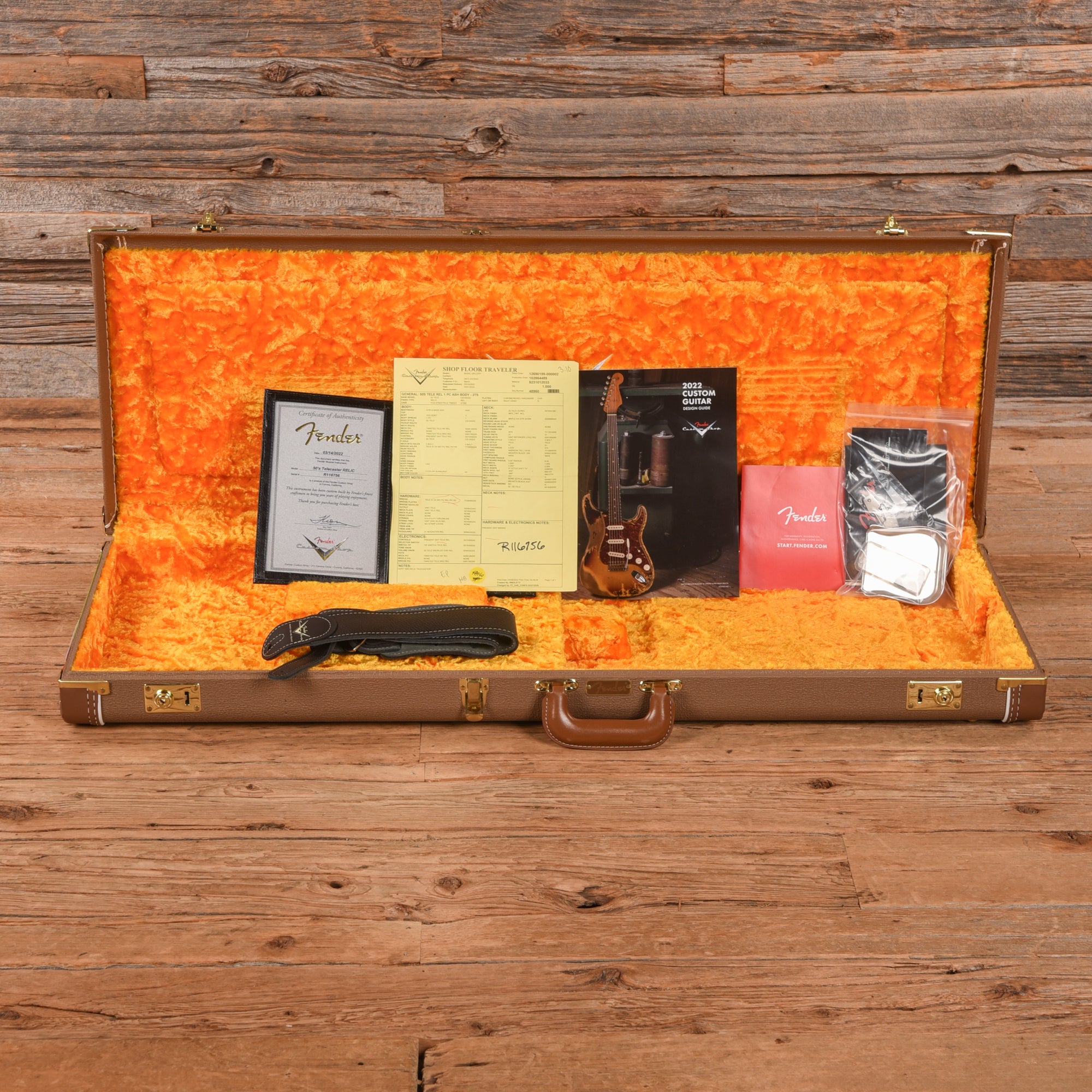 Fender Custom Shop '50s Telecaster Relic Sunburst 2022 Electric Guitars / Solid Body