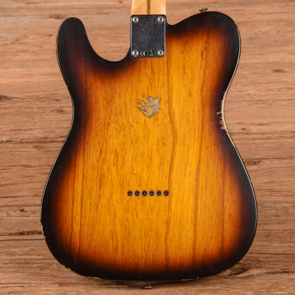Fender Custom Shop '50s Telecaster Relic Sunburst 2022 Electric Guitars / Solid Body