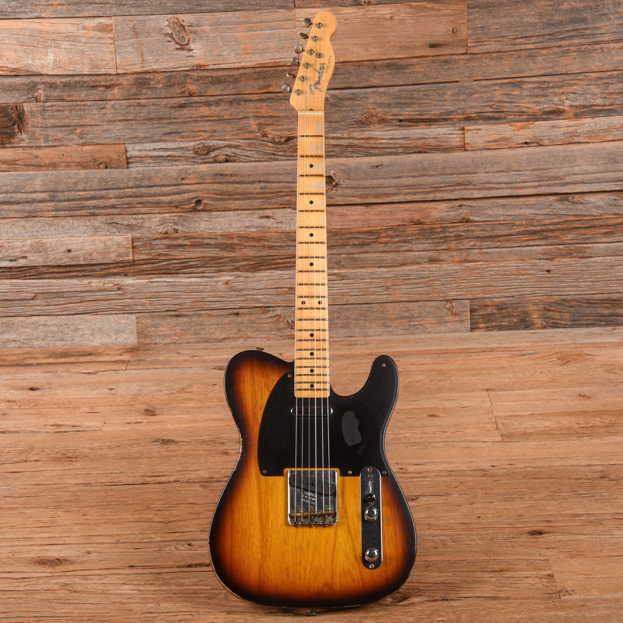 Fender Custom Shop '50s Telecaster Relic Sunburst 2022 Electric Guitars / Solid Body