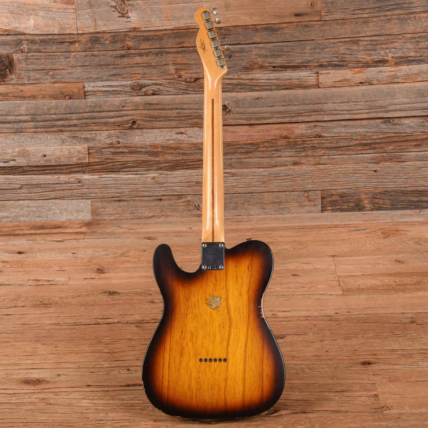 Fender Custom Shop '50s Telecaster Relic Sunburst 2022 Electric Guitars / Solid Body