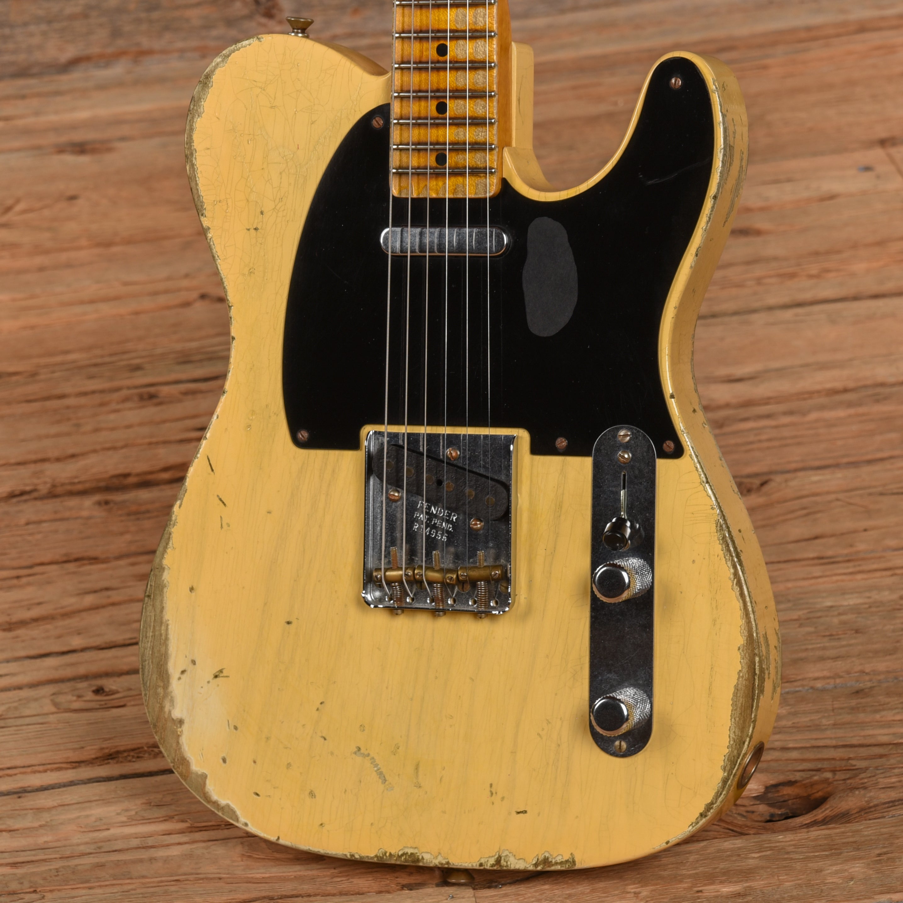 Fender Custom Shop 51 Telecaster Reissue Relic Butterscotch Blonde 2015 Electric Guitars / Solid Body