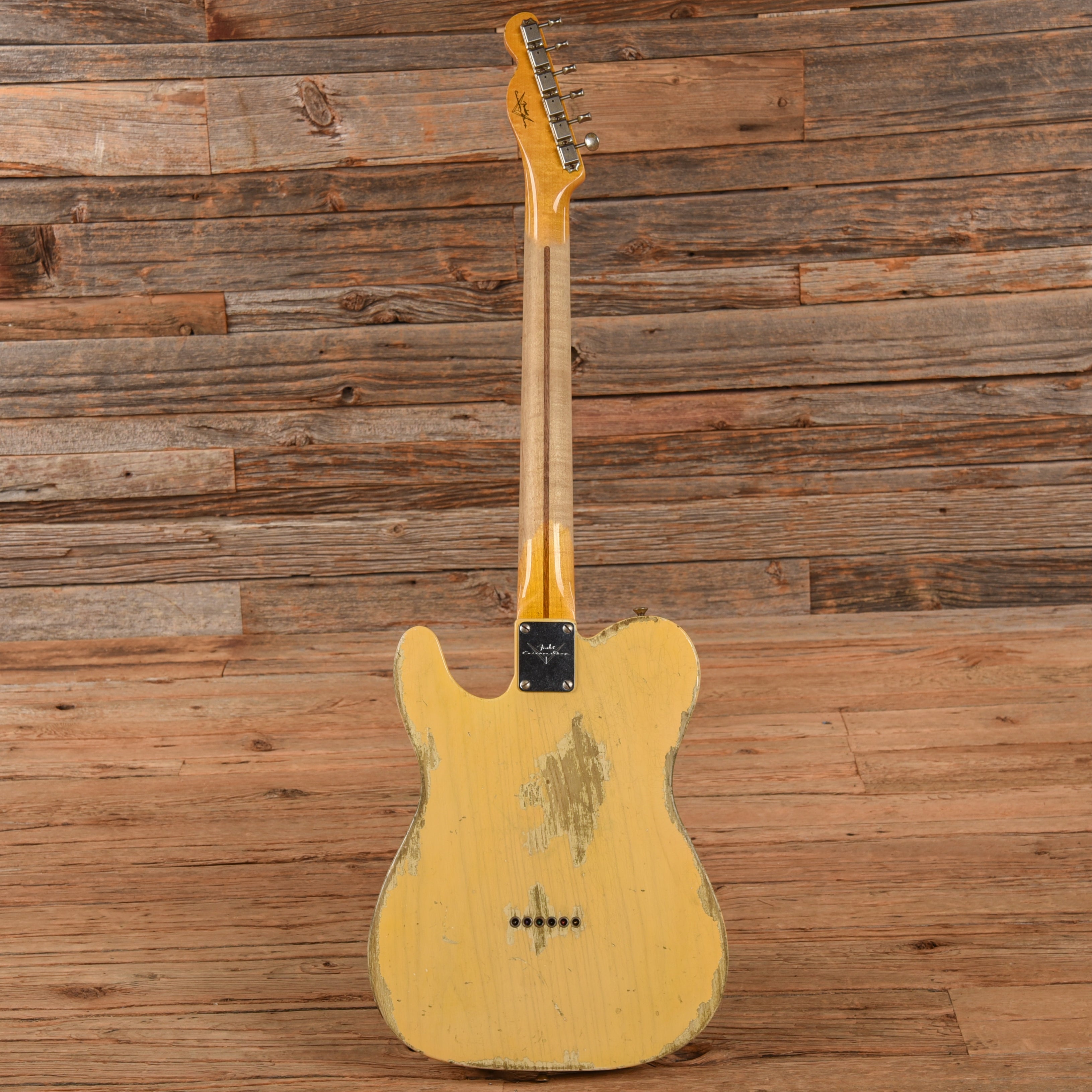 Fender Custom Shop 51 Telecaster Reissue Relic Butterscotch Blonde 2015 Electric Guitars / Solid Body