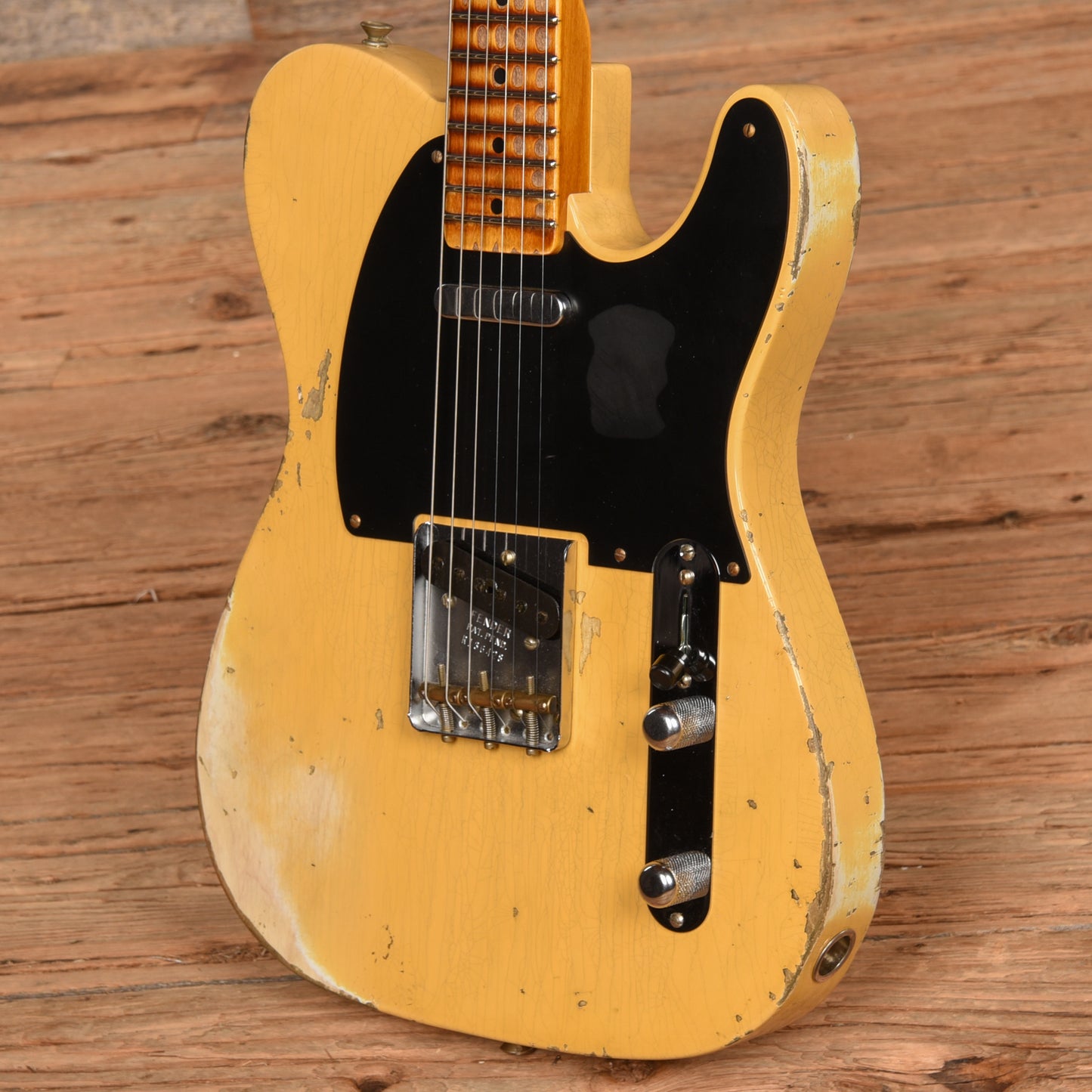 Fender Custom Shop '52 Telecaster Heavy Relic Aged Nocaster Blonde 2024 Electric Guitars / Solid Body