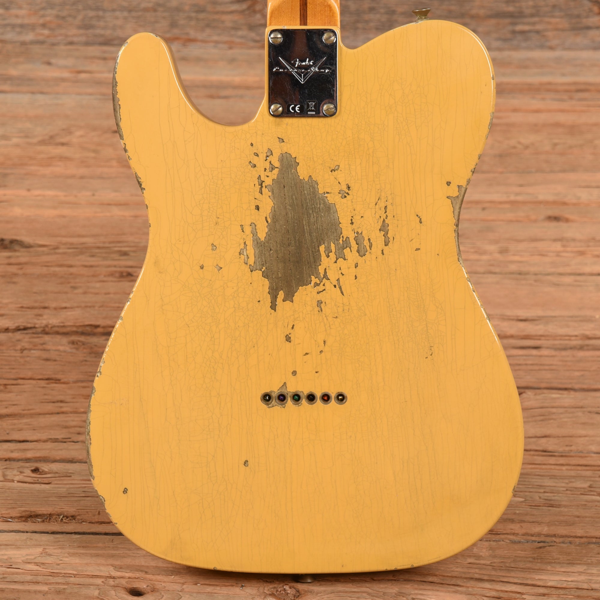 Fender Custom Shop '52 Telecaster Heavy Relic Aged Nocaster Blonde 2024 Electric Guitars / Solid Body