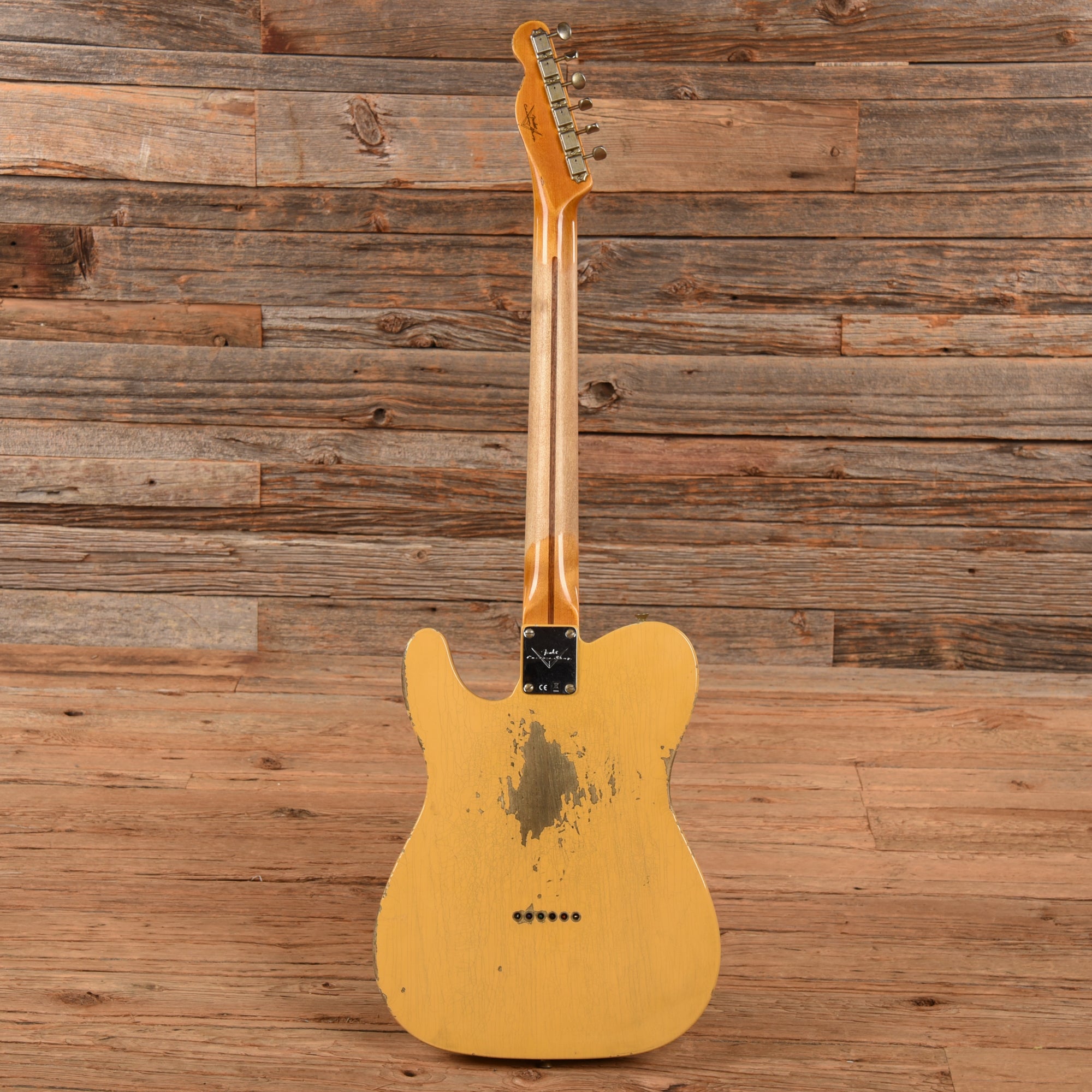 Fender Custom Shop '52 Telecaster Heavy Relic Aged Nocaster Blonde 2024 Electric Guitars / Solid Body