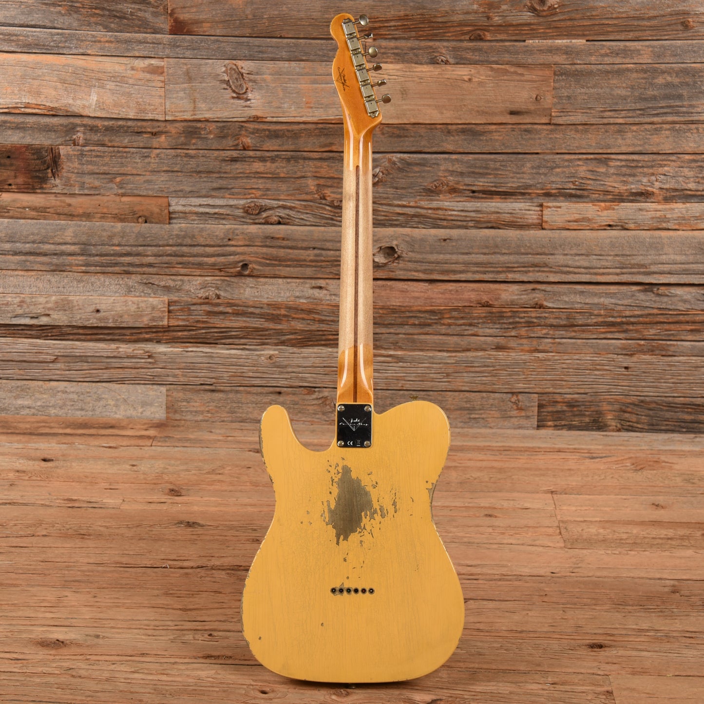 Fender Custom Shop '52 Telecaster Heavy Relic Aged Nocaster Blonde 2024 Electric Guitars / Solid Body