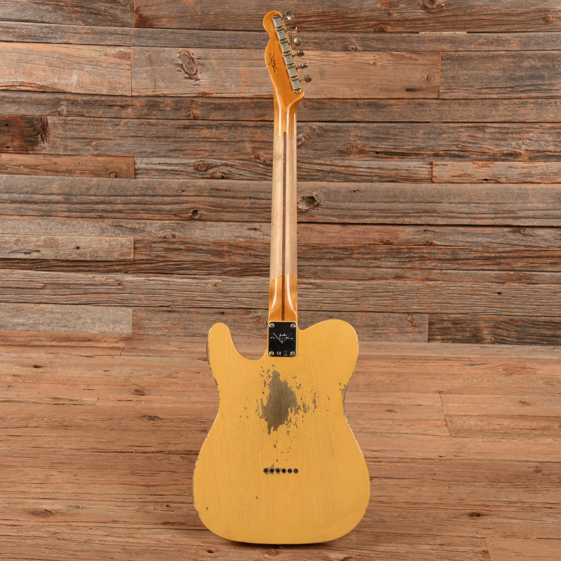 Fender Custom Shop '52 Telecaster Heavy Relic Aged Nocaster Blonde 2024 Electric Guitars / Solid Body