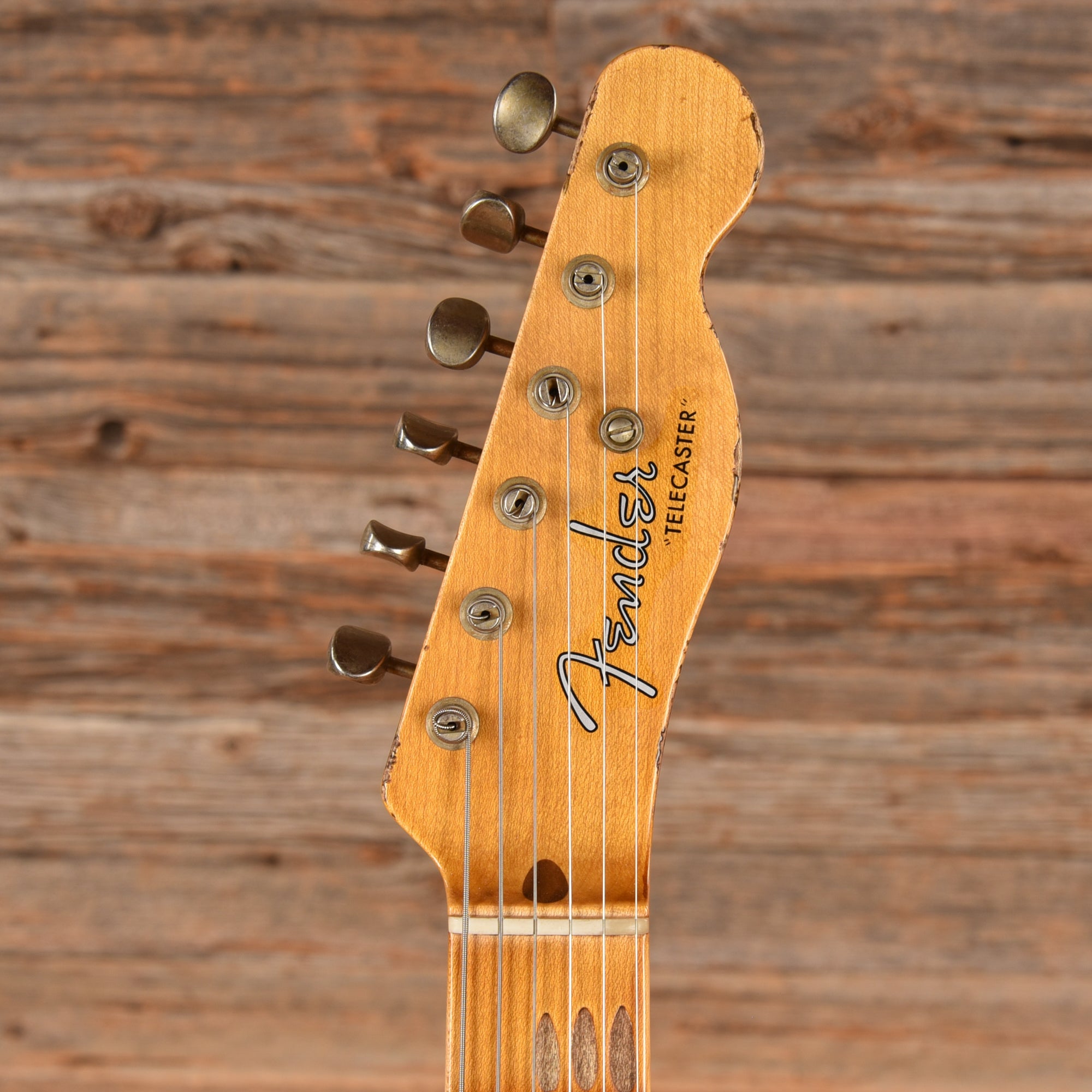 Fender Custom Shop '52 Telecaster Heavy Relic Aged Nocaster Blonde 2024 Electric Guitars / Solid Body