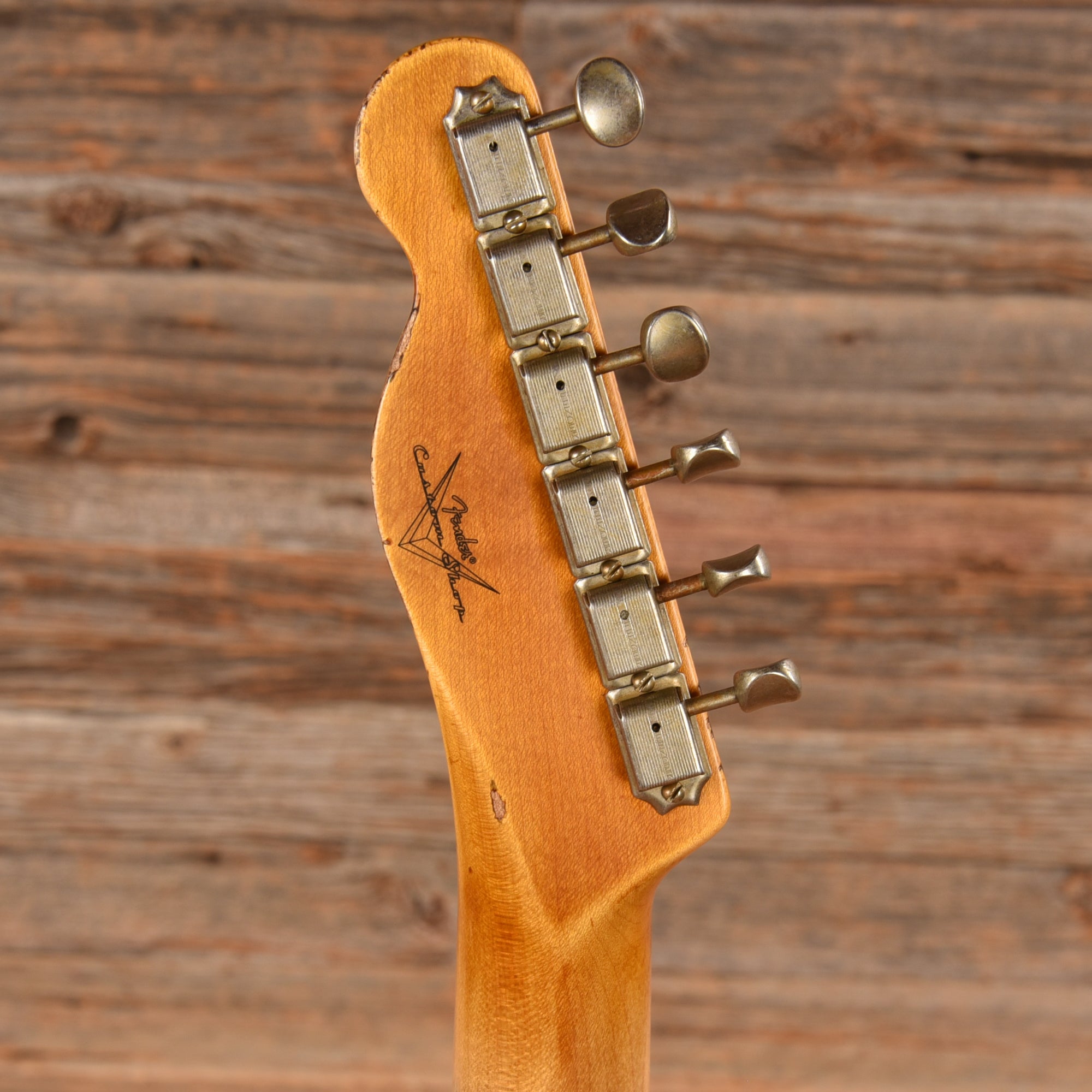 Fender Custom Shop '52 Telecaster Heavy Relic Aged Nocaster Blonde 2024 Electric Guitars / Solid Body