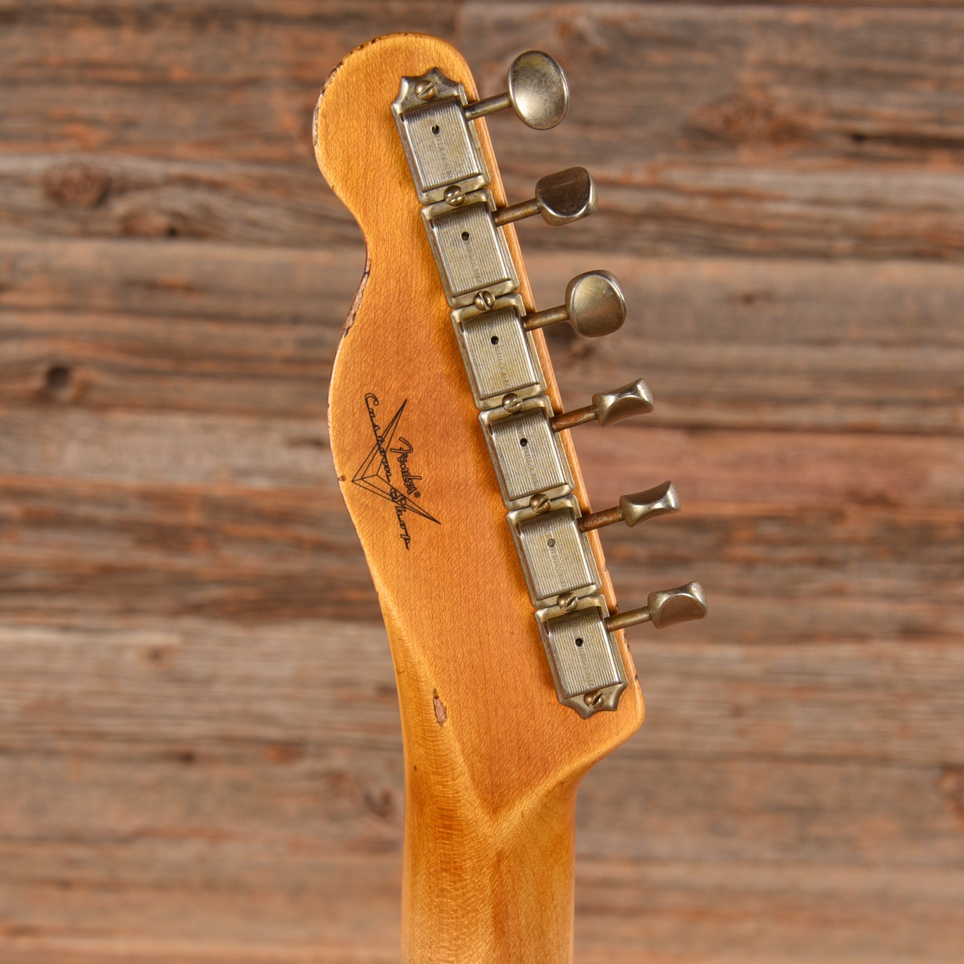 Fender Custom Shop '52 Telecaster Heavy Relic Aged Nocaster Blonde 2024 Electric Guitars / Solid Body