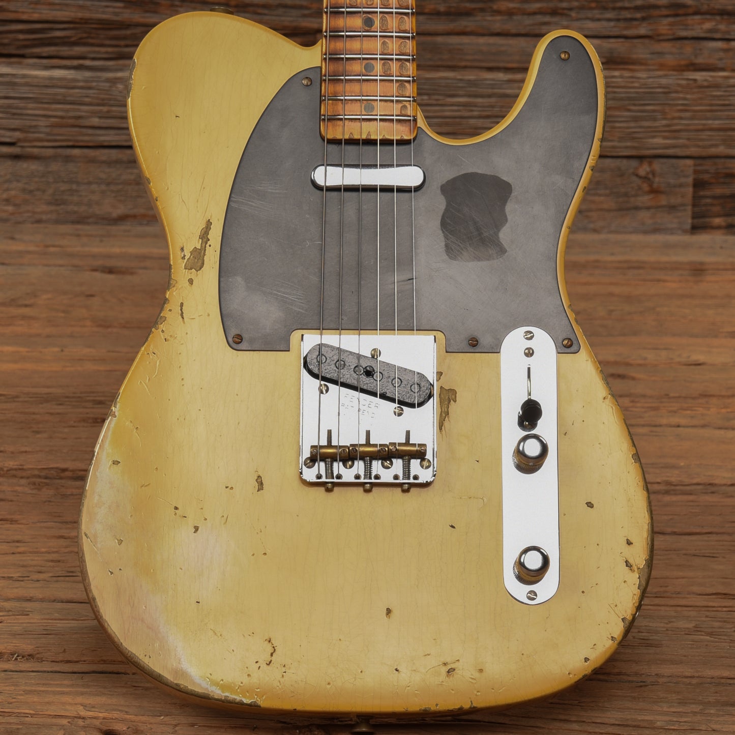 Fender Custom Shop '52 Telecaster Heavy Relic Aged Nocaster Blonde 2024 Electric Guitars / Solid Body