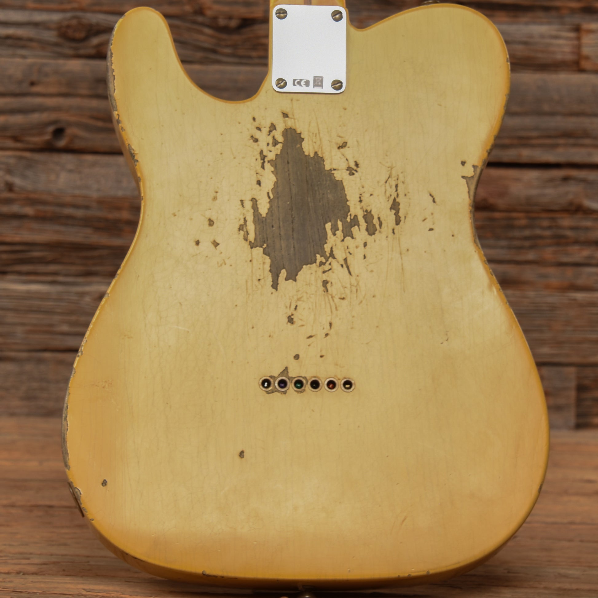 Fender Custom Shop '52 Telecaster Heavy Relic Aged Nocaster Blonde 2024 Electric Guitars / Solid Body