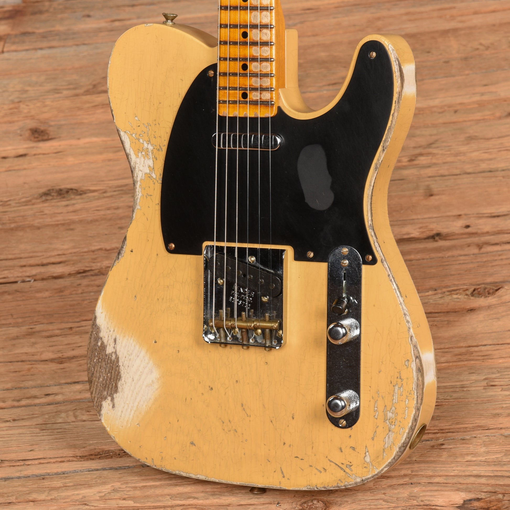 Fender Custom Shop '52 Telecaster Heavy Relic Butterscotch Blonde 2022 Electric Guitars / Solid Body