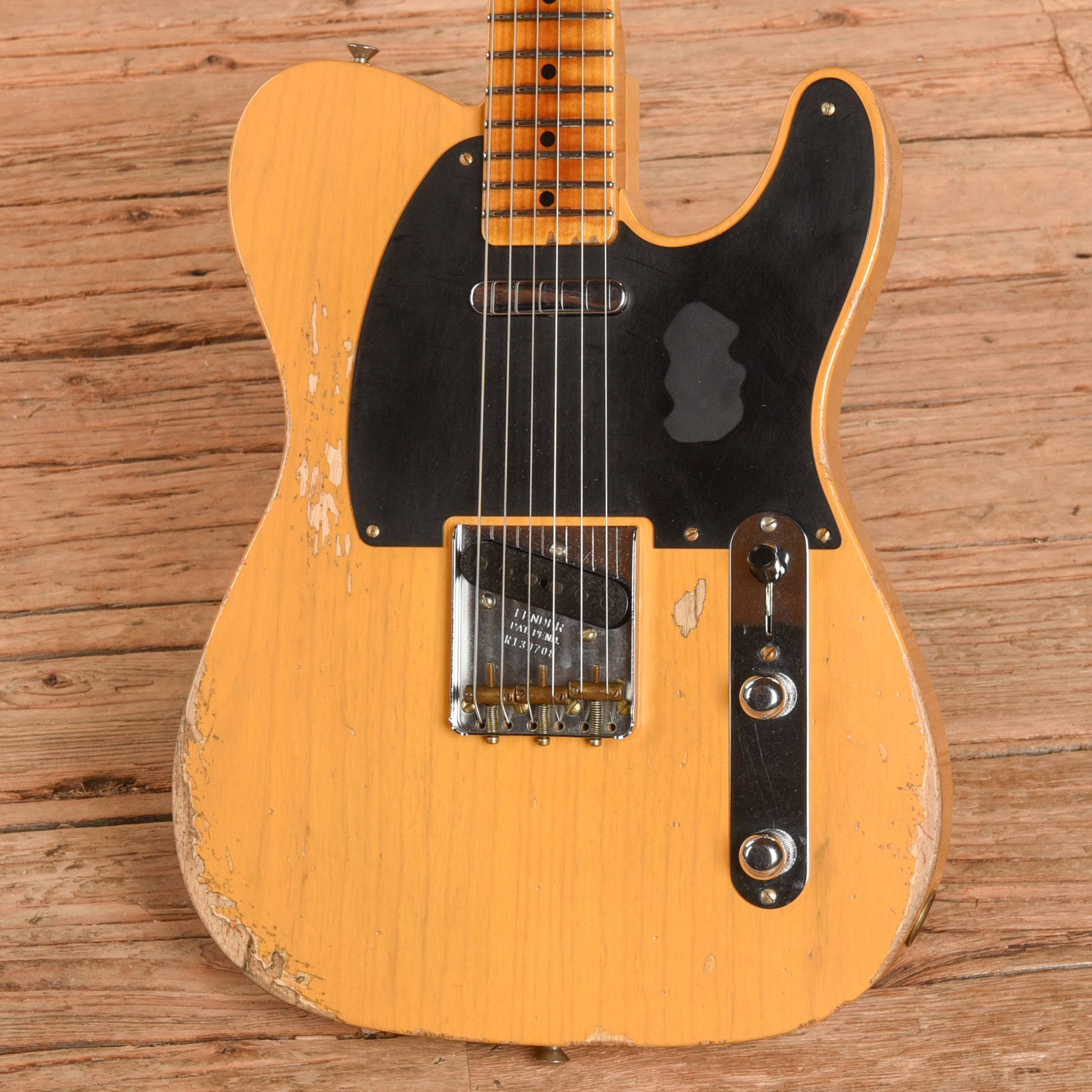 Fender Custom Shop '52 Telecaster Heavy Relic Butterscotch Blonde 2025 Electric Guitars / Solid Body