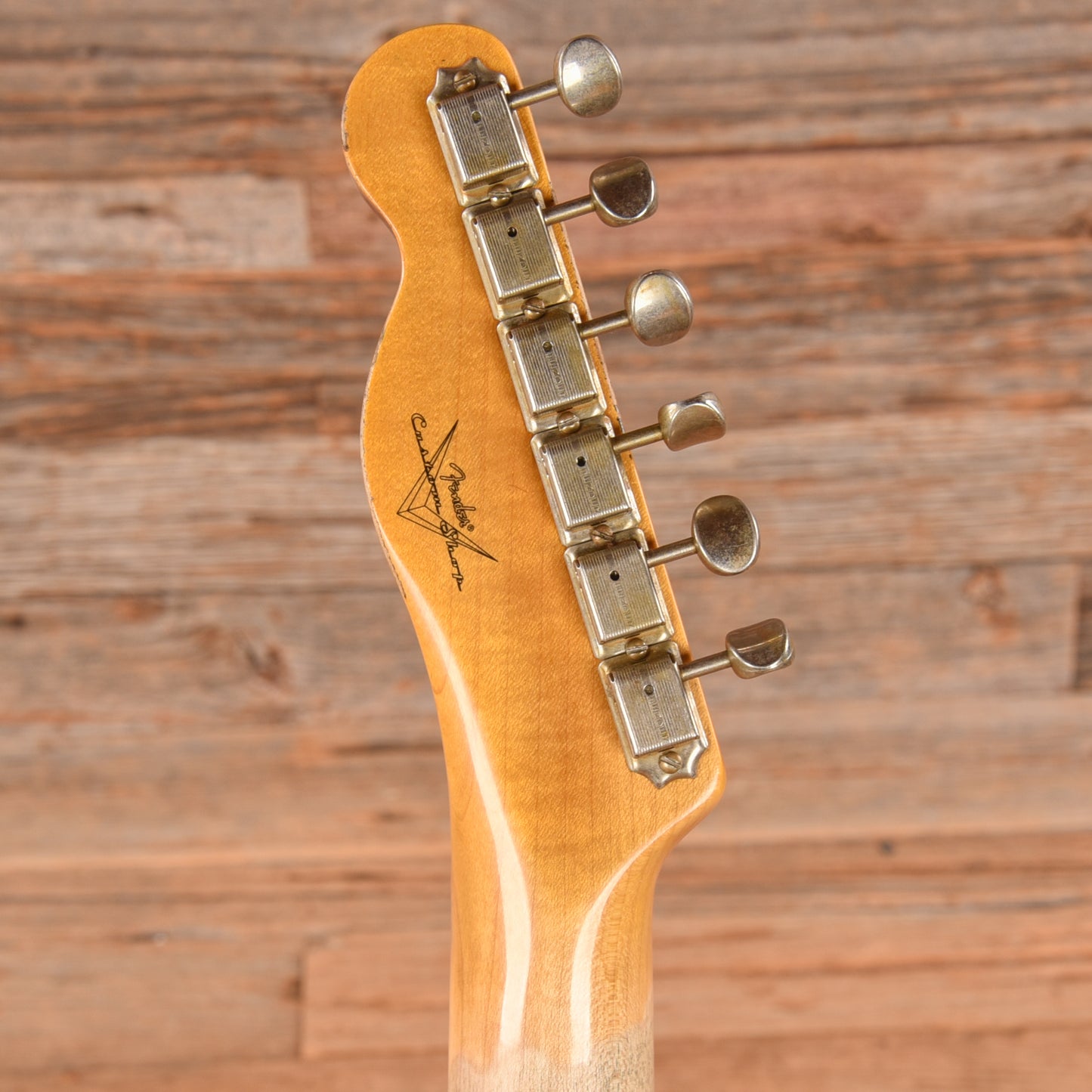 Fender Custom Shop '52 Telecaster Heavy Relic Butterscotch Blonde Electric Guitars / Solid Body
