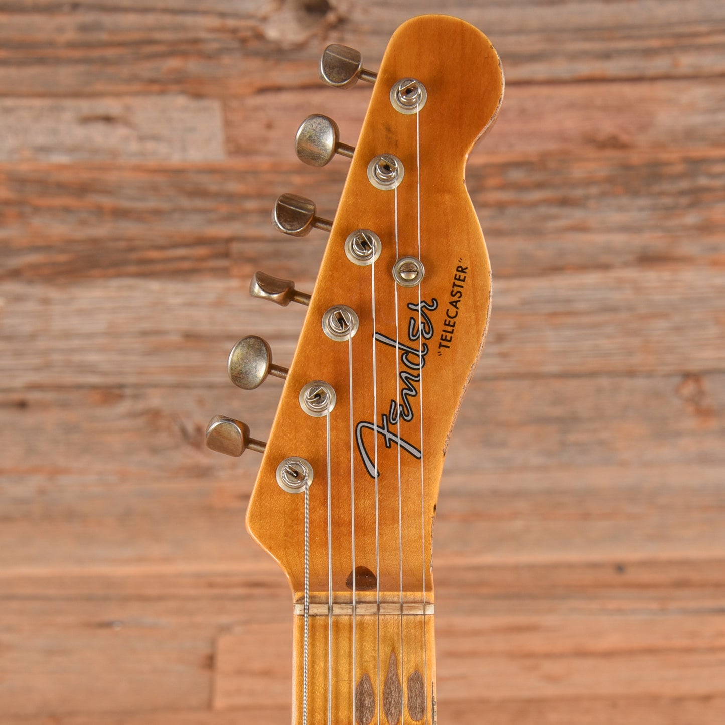 Fender Custom Shop '52 Telecaster Heavy Relic Butterscotch Blonde Electric Guitars / Solid Body