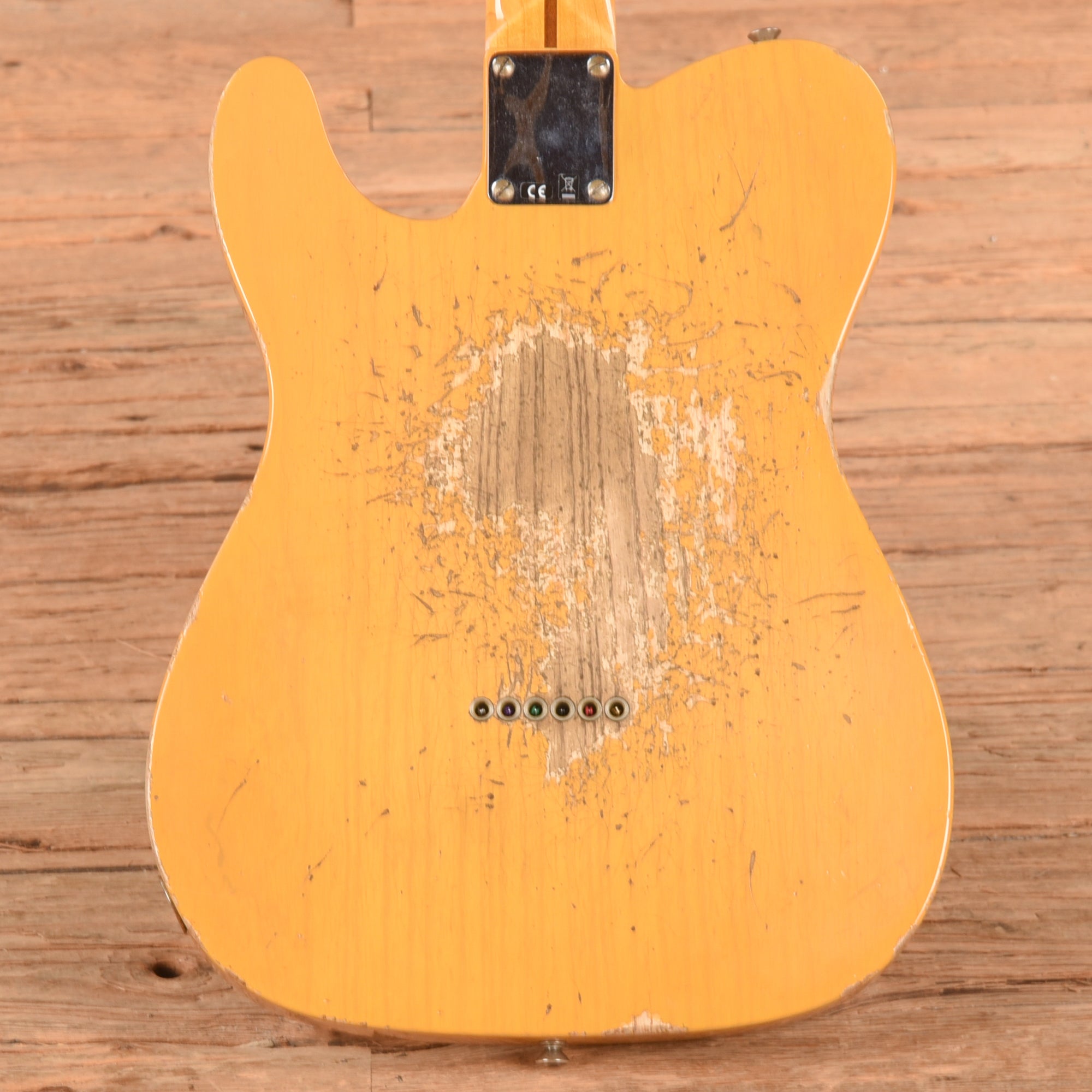 Fender Custom Shop '52 Telecaster Heavy Relic Butterscotch Blonde Electric Guitars / Solid Body
