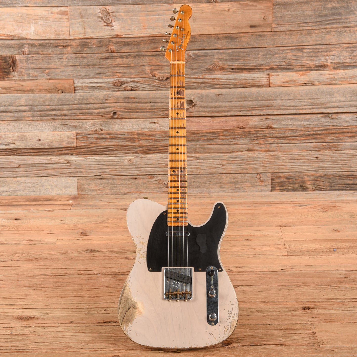 Fender Custom Shop 52 Telecaster Heavy Relic White Blonde 2022 Electric Guitars / Solid Body