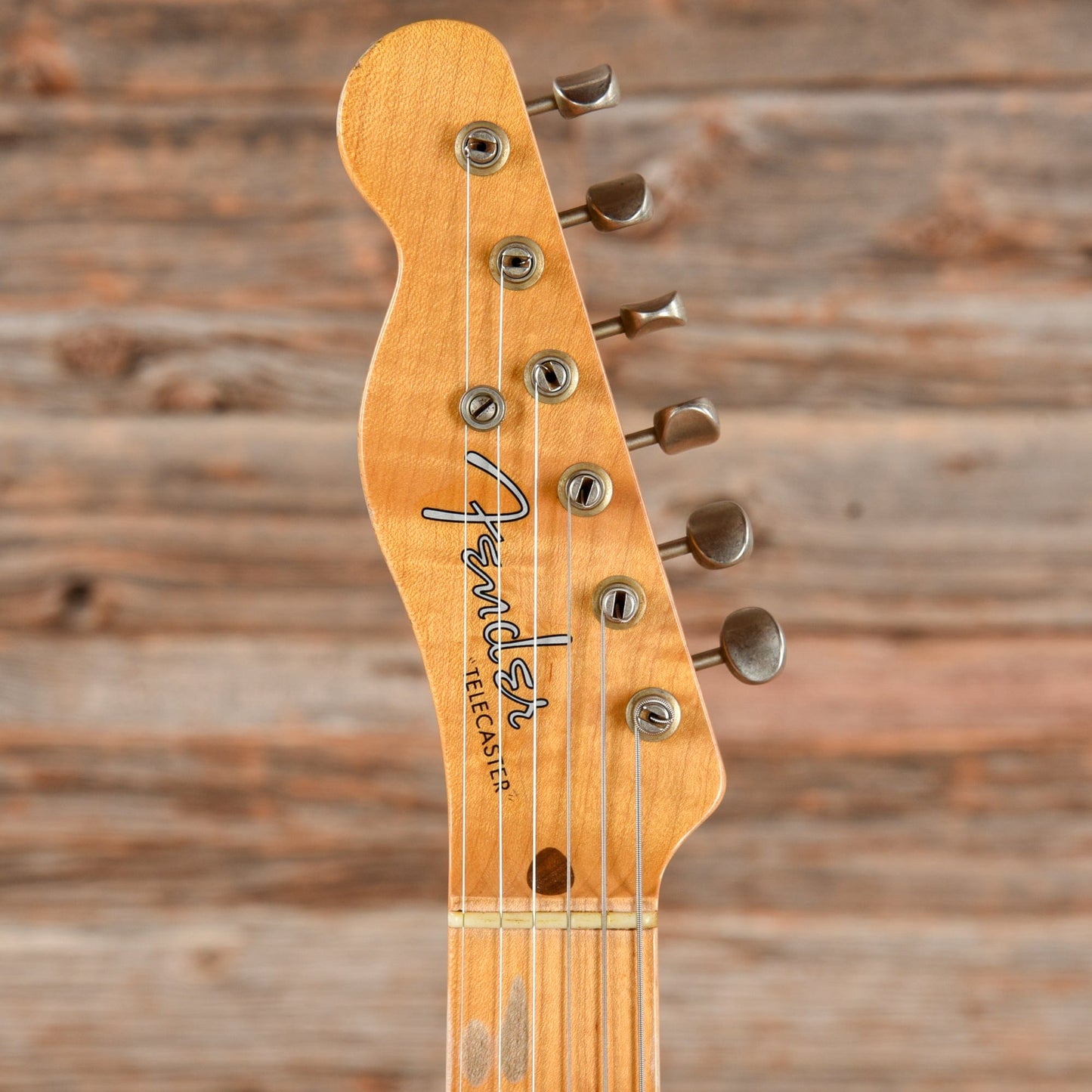 Fender Custom Shop 52 Telecaster HS Chicago Special Relic Faded Aged Trans Seafoam Green 2022 LEFTY Electric Guitars / Solid Body