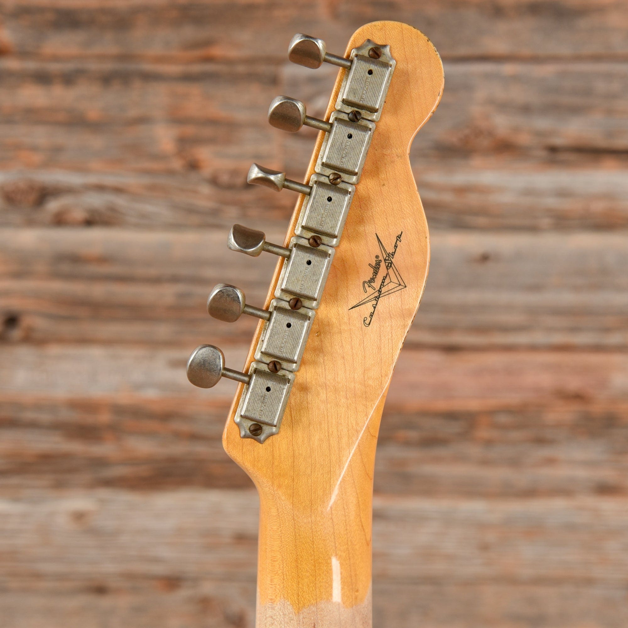 Fender Custom Shop 52 Telecaster HS Chicago Special Relic Faded Aged Trans Seafoam Green 2022 LEFTY Electric Guitars / Solid Body