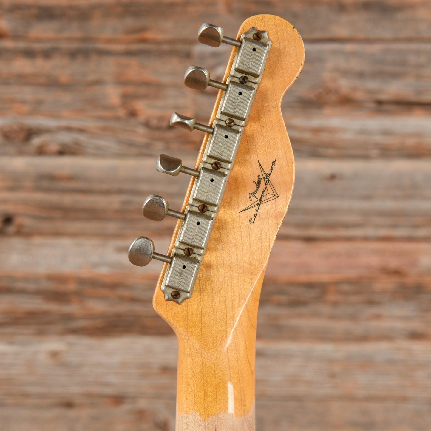 Fender Custom Shop 52 Telecaster HS Chicago Special Relic Faded Aged Trans Seafoam Green 2022 LEFTY Electric Guitars / Solid Body