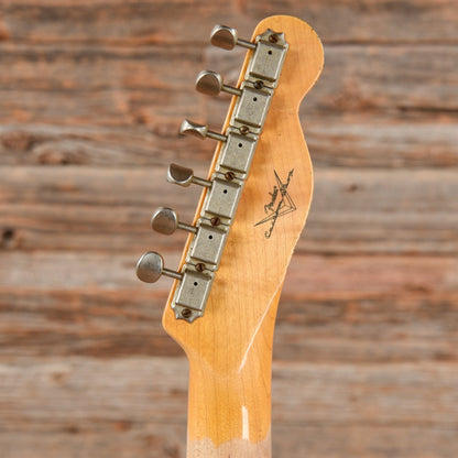 Fender Custom Shop 52 Telecaster HS Chicago Special Relic Faded Aged Trans Seafoam Green 2022 LEFTY Electric Guitars / Solid Body