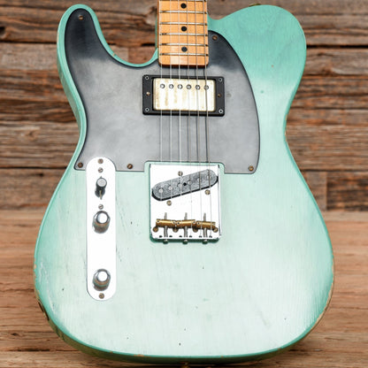 Fender Custom Shop 52 Telecaster HS Chicago Special Relic Faded Aged Trans Seafoam Green 2022 LEFTY Electric Guitars / Solid Body