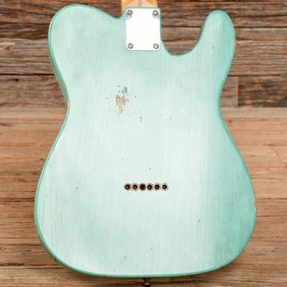 Fender Custom Shop 52 Telecaster HS Chicago Special Relic Faded Aged Trans Seafoam Green 2022 LEFTY Electric Guitars / Solid Body