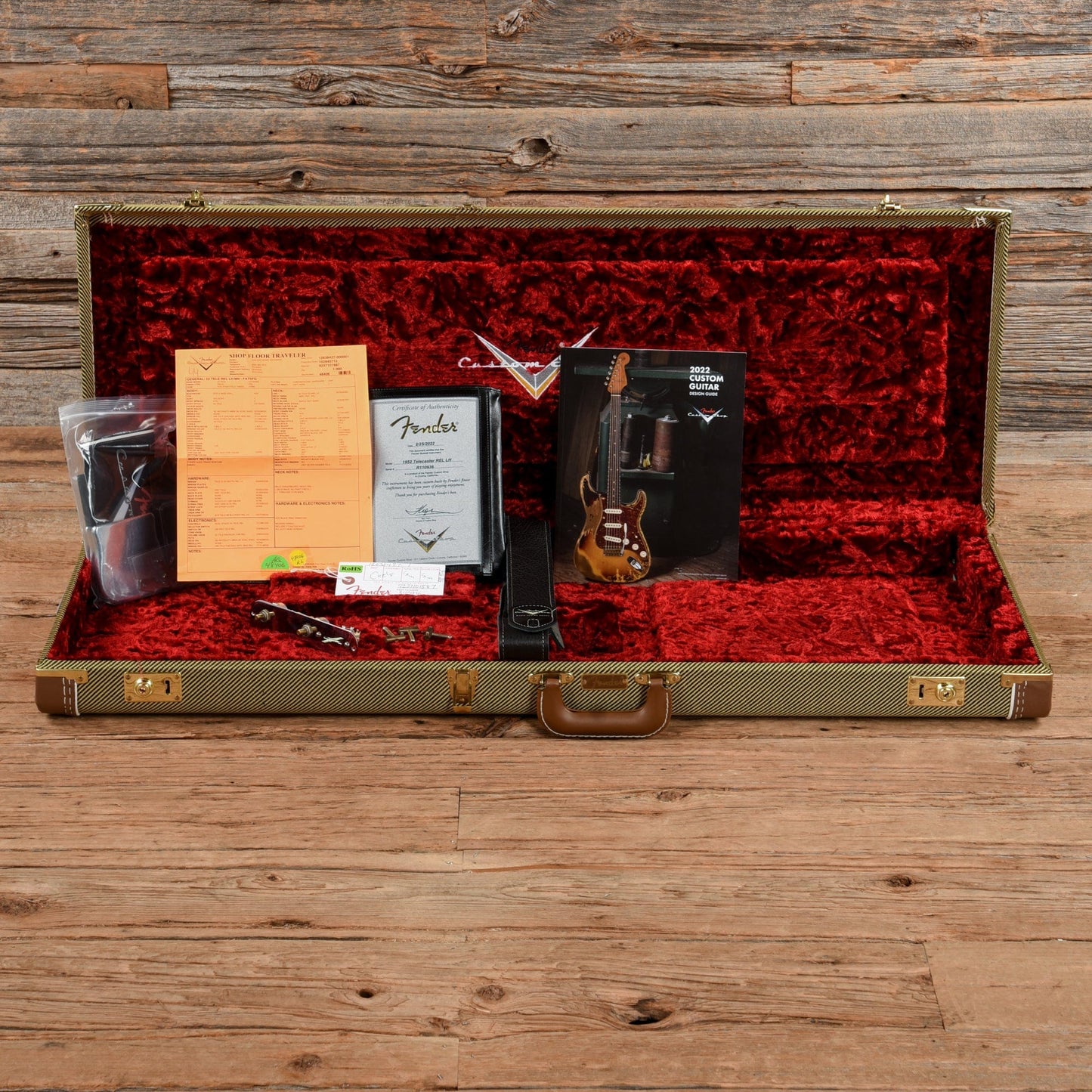 Fender Custom Shop 52 Telecaster HS Chicago Special Relic Faded Aged Trans Seafoam Green 2022 LEFTY Electric Guitars / Solid Body