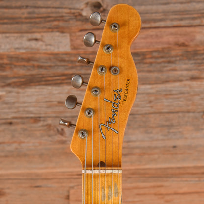 Fender Custom Shop '52 Telecaster Relic Aged White Blonde Electric Guitars / Solid Body