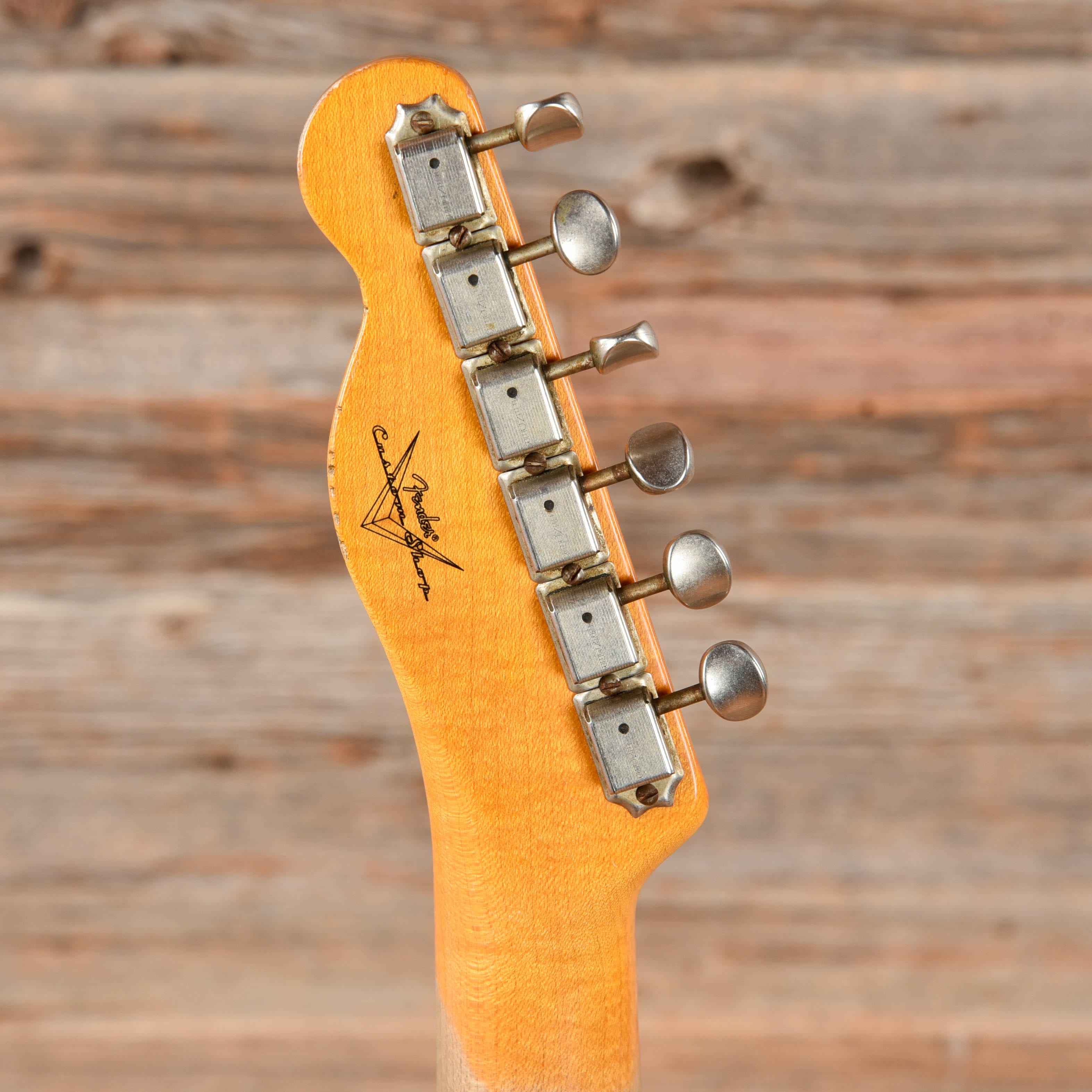 Fender Custom Shop 52 Telecaster Relic Black 2015 Electric Guitars / Solid Body