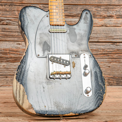 Fender Custom Shop 52 Telecaster Relic Black 2015 Electric Guitars / Solid Body